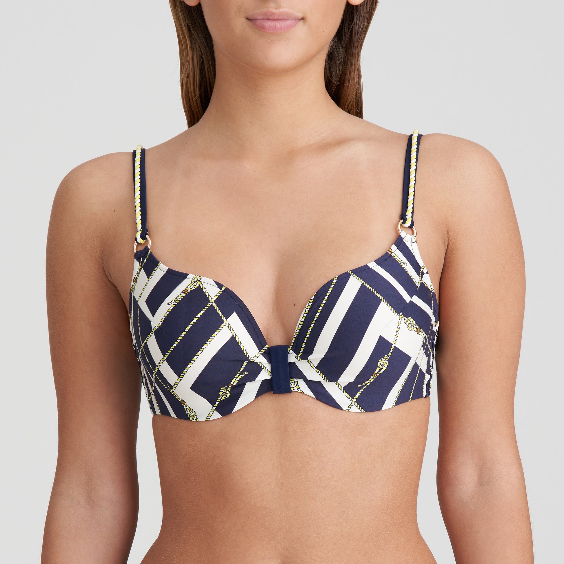 Marie Jo Swim Saranji voorgevormde bikini hartvorm Majestic Blue