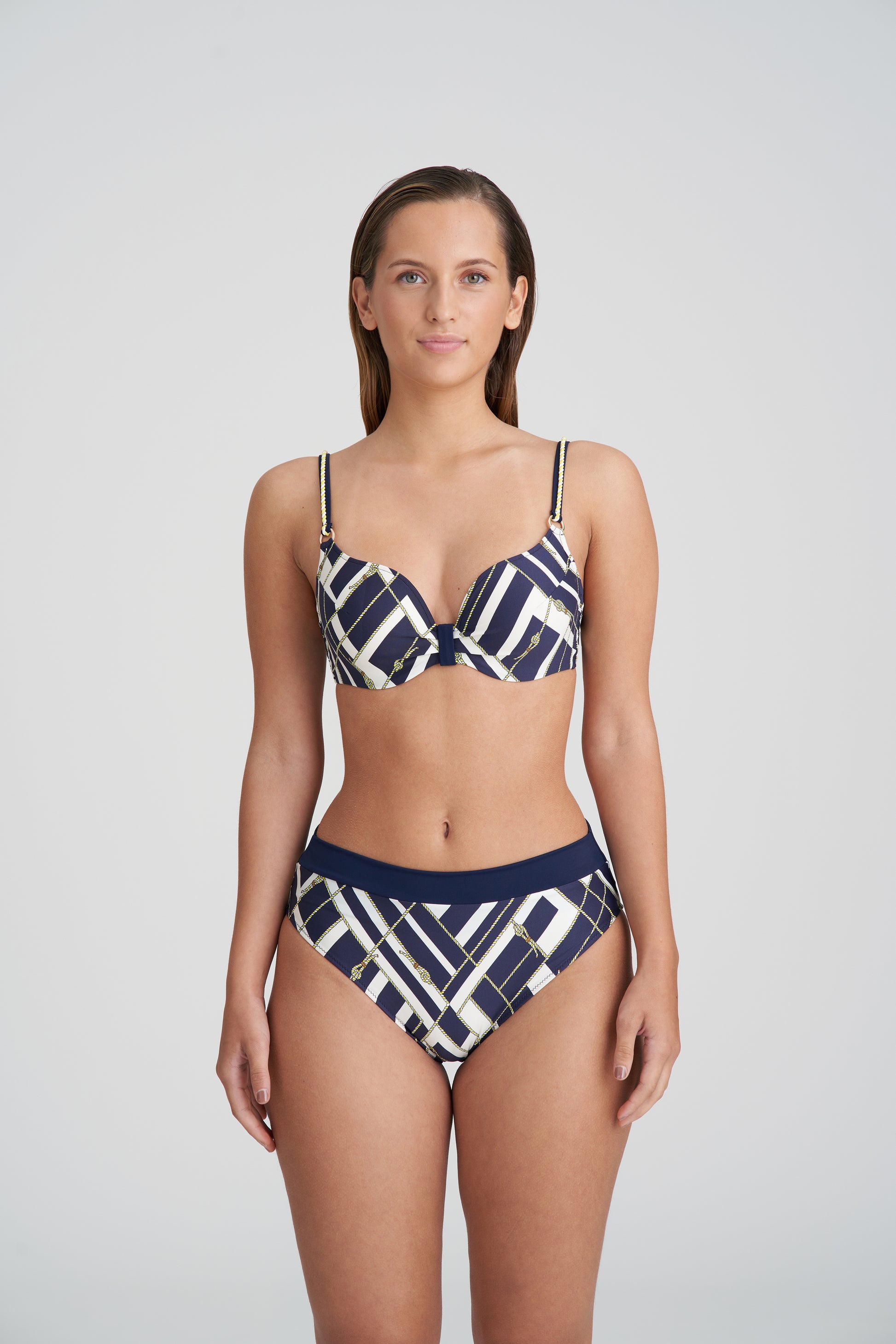 Marie Jo Swim Saranji voorgevormde bikini hartvorm Majestic Blue