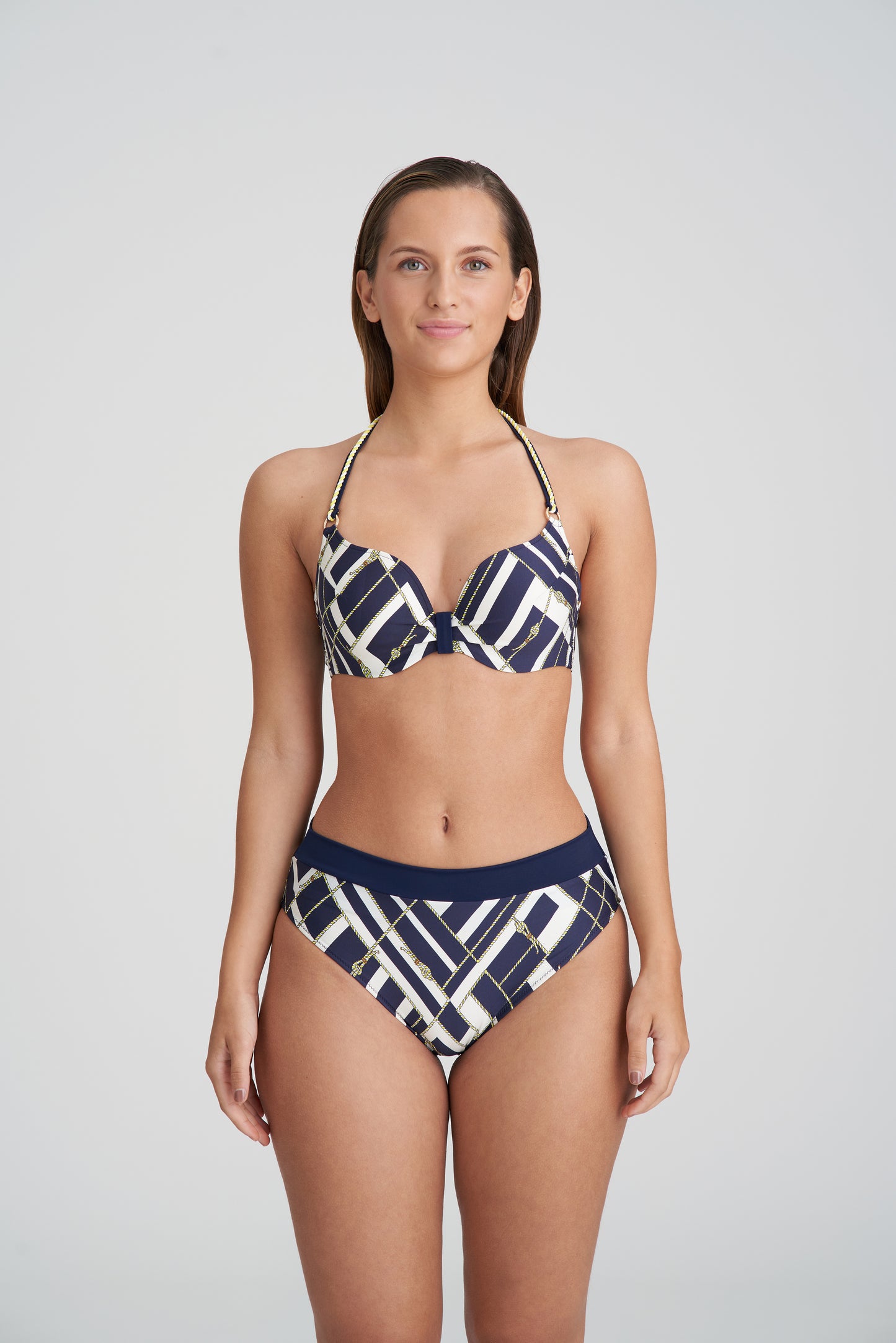 Marie Jo Swim Saranji voorgevormde bikini hartvorm Majestic Blue