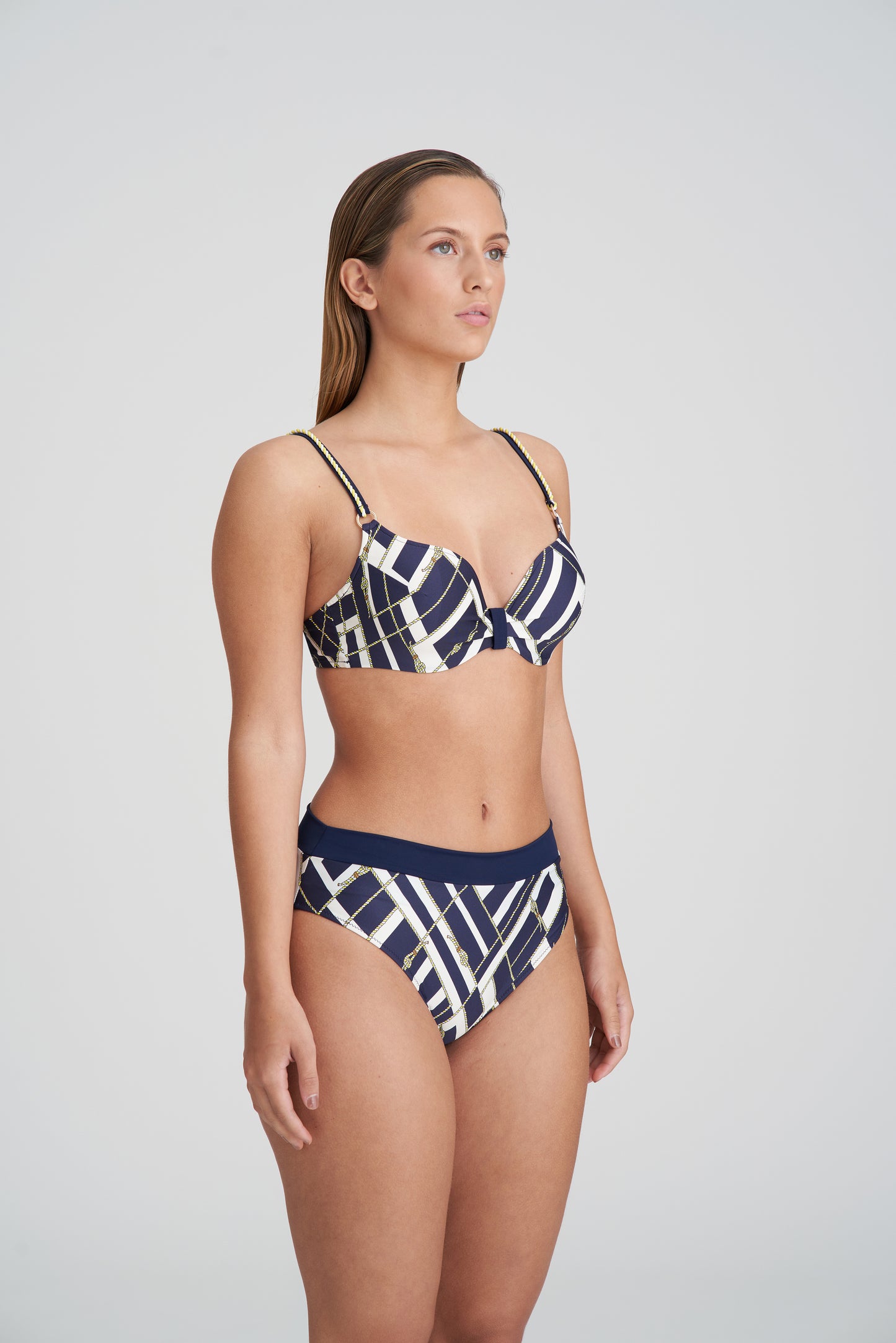 Marie Jo Swim Saranji voorgevormde bikini hartvorm Majestic Blue