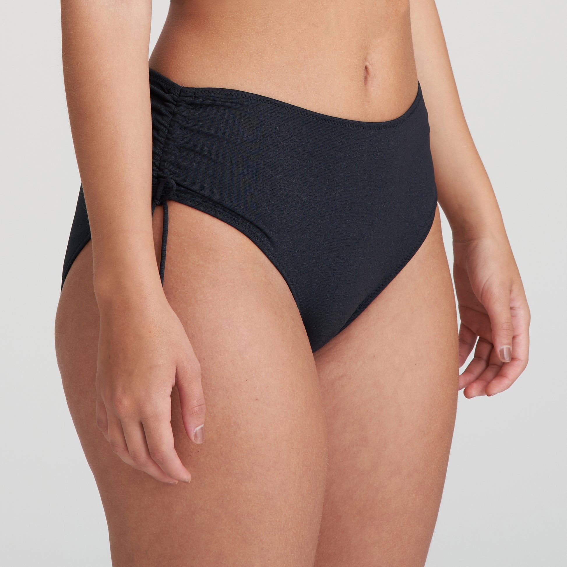 Marie Jo Swim Dahu bikini tailleslip met koordjes zwart