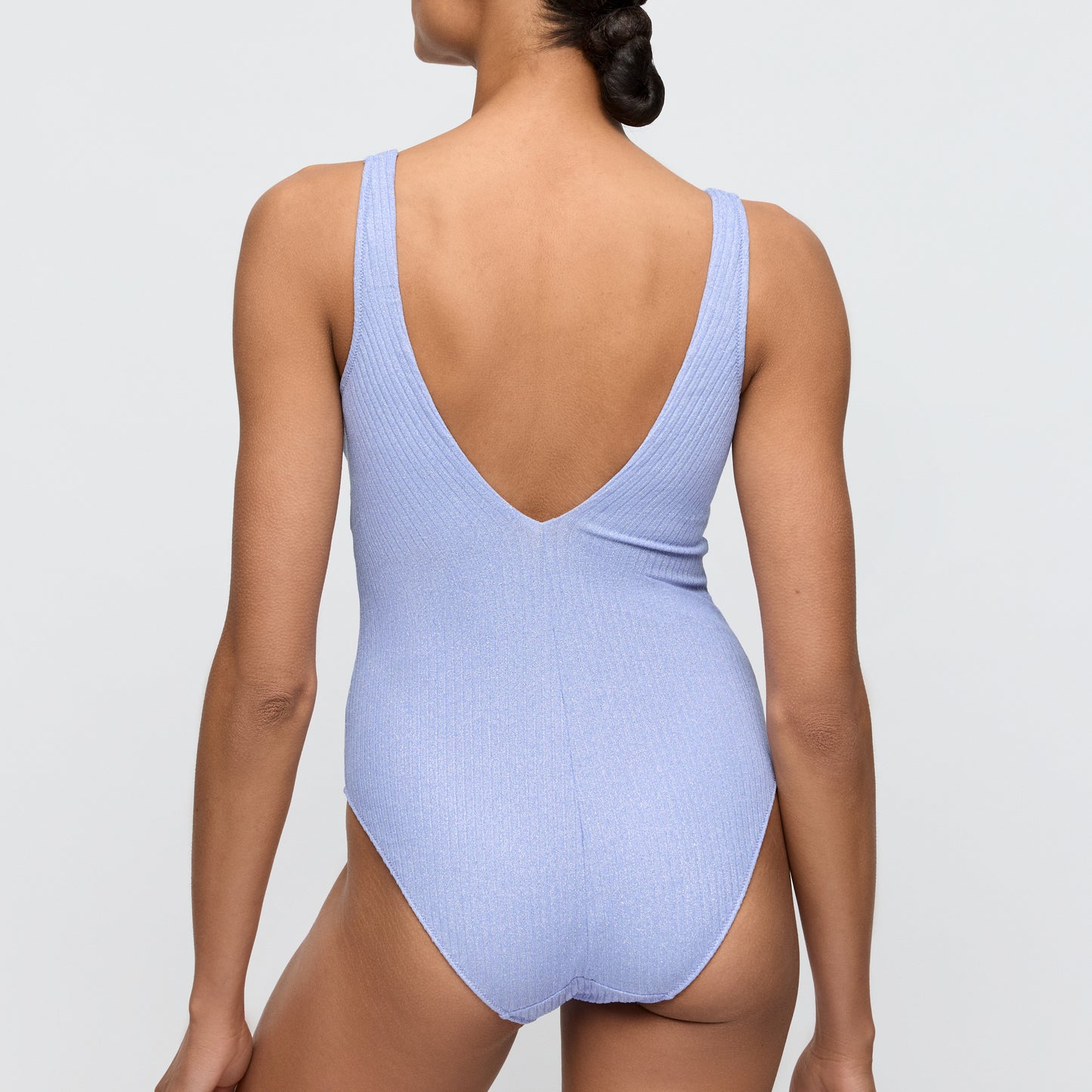 Marie Jo Swim Tinjis plunge badpak zonder beugels Sparkling dusk