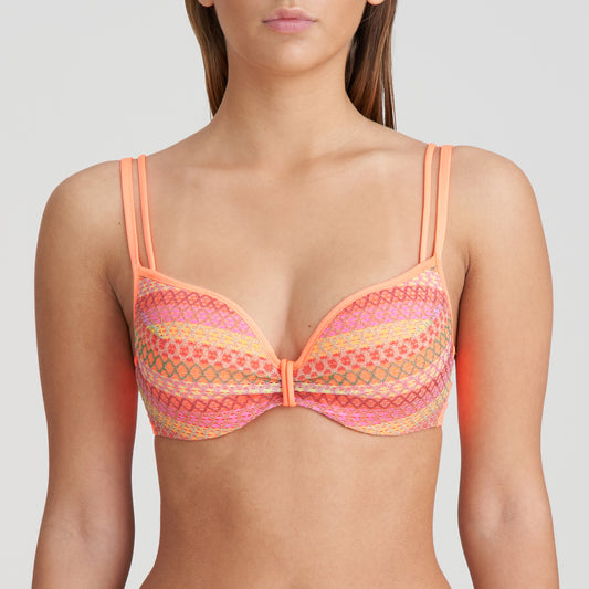 Marie Jo Swim Almoshi voorgevormde bikini hartvorm juicy peach