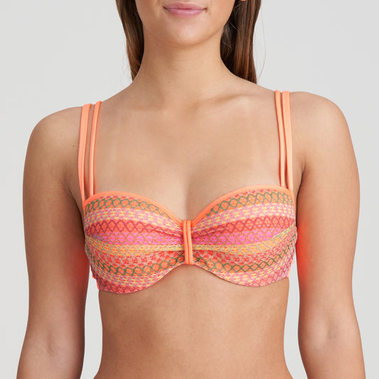 Marie Jo Swim Almoshi voorgevormde balconette bikini juicy peach