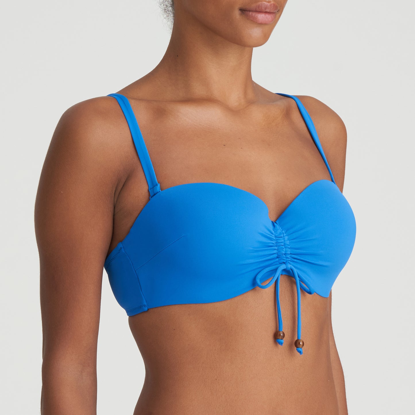 Marie Jo Swim Flidais voorgevormde bikini strapless mistral blauw