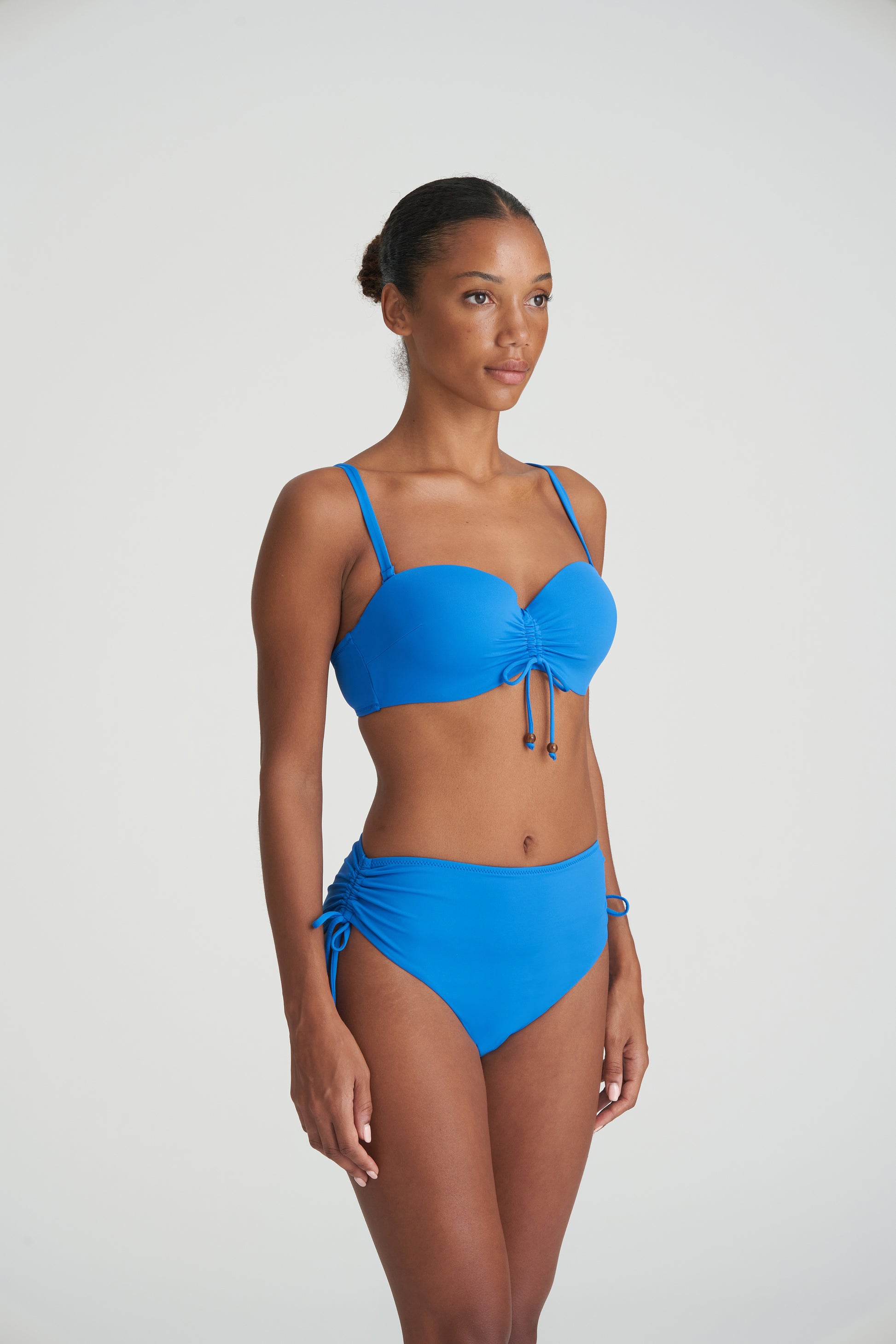 Marie Jo Swim Flidais voorgevormde bikini strapless mistral blauw