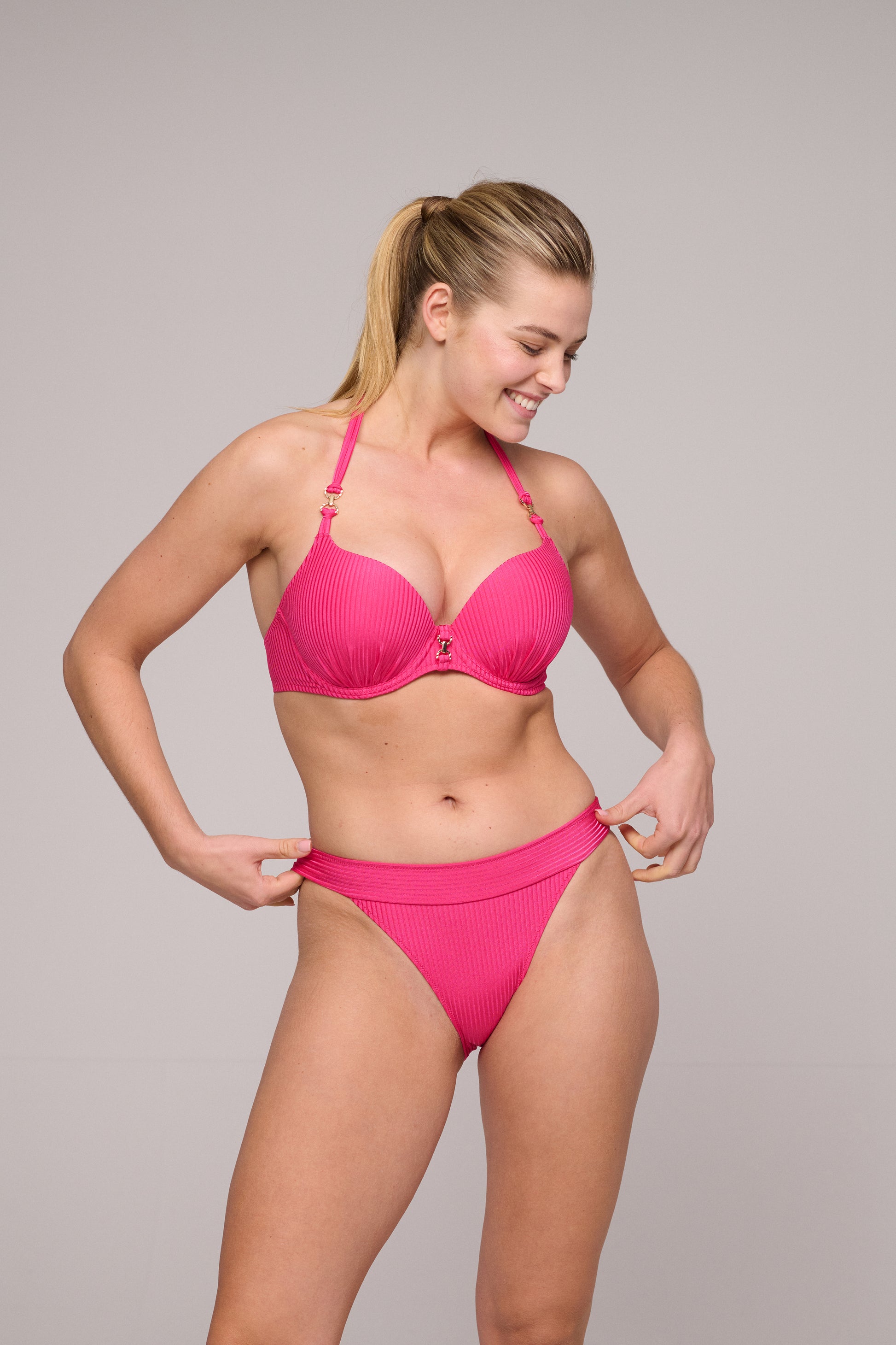 Marie Jo Swim Emly voorgevormde bikini hartvorm Dragon Fruit