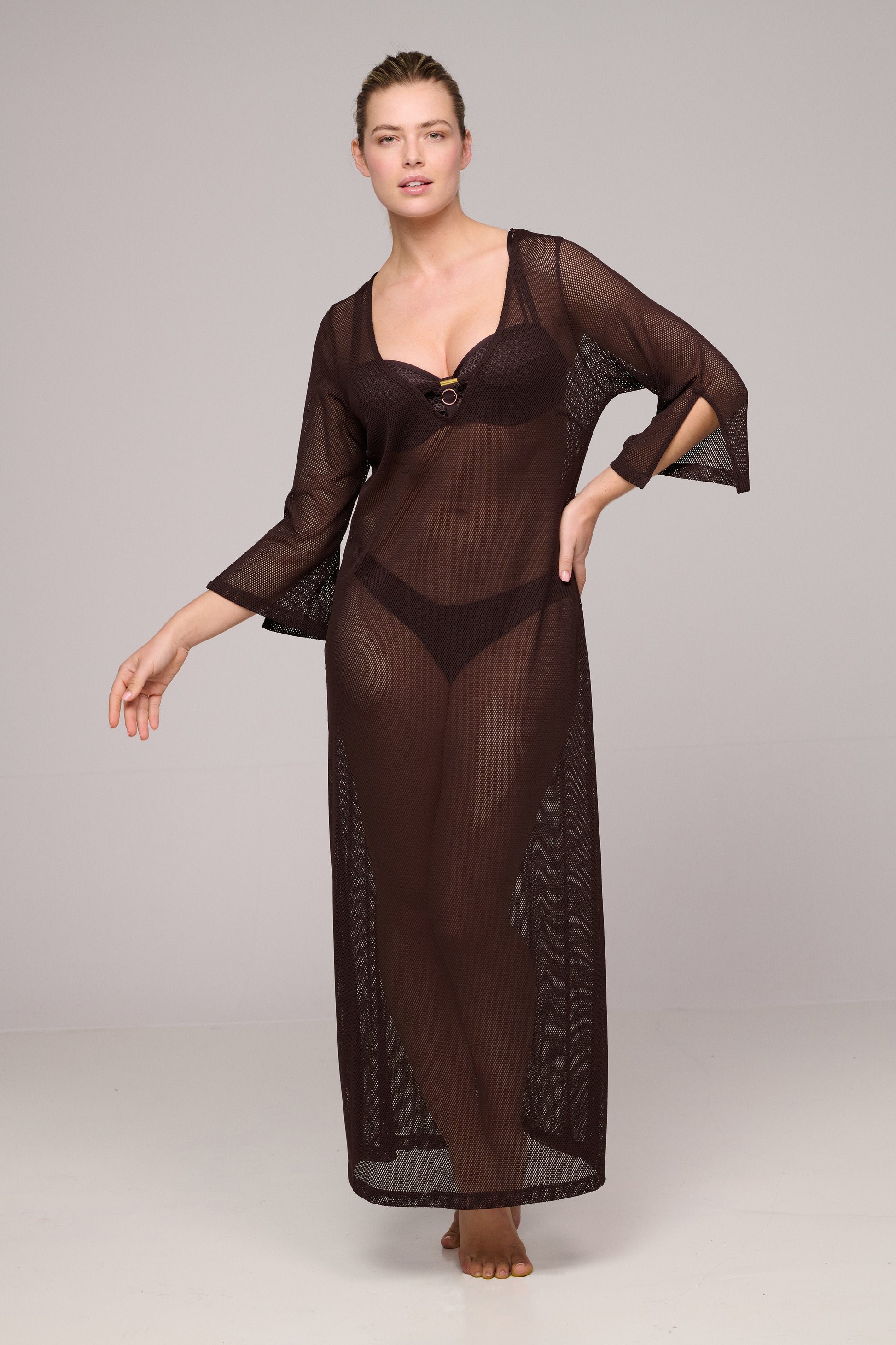 Marie Jo Swim Tomar badmode lange jurk Earth