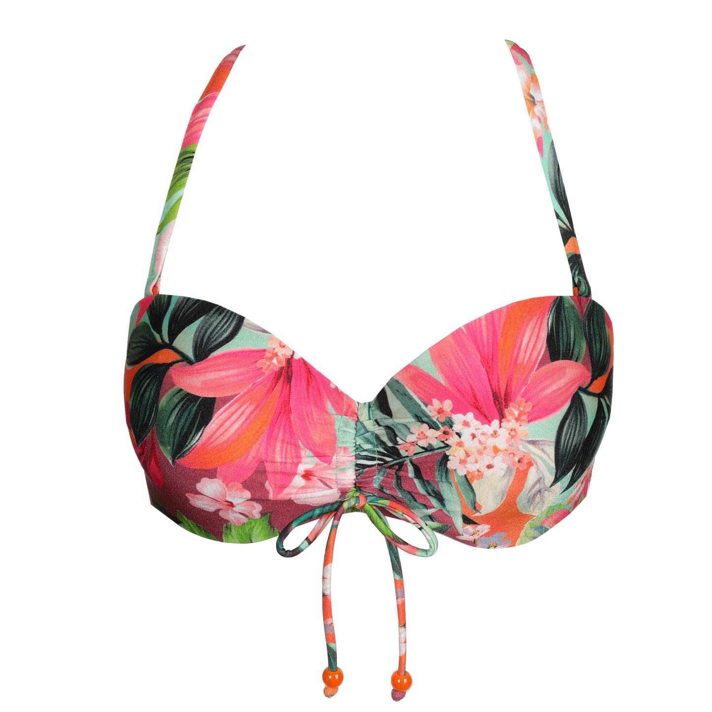 Marie Jo Swim Norma jeanne voorgevormde bikini strapless Tropical Sunset