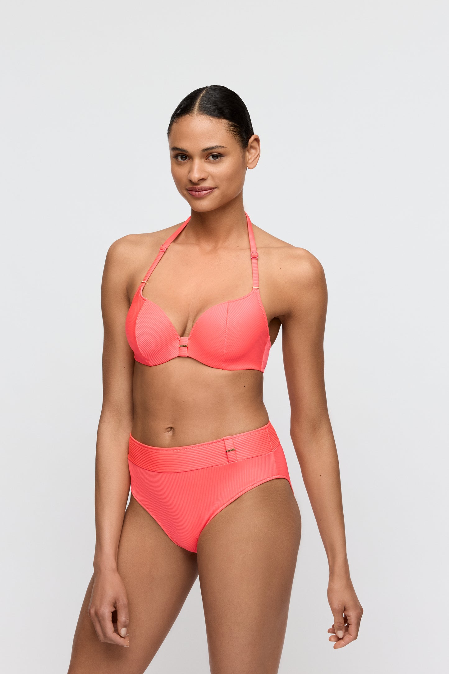 Marie Jo Swim Cassie voorgevormde bikini hartvorm Neon Fiesta