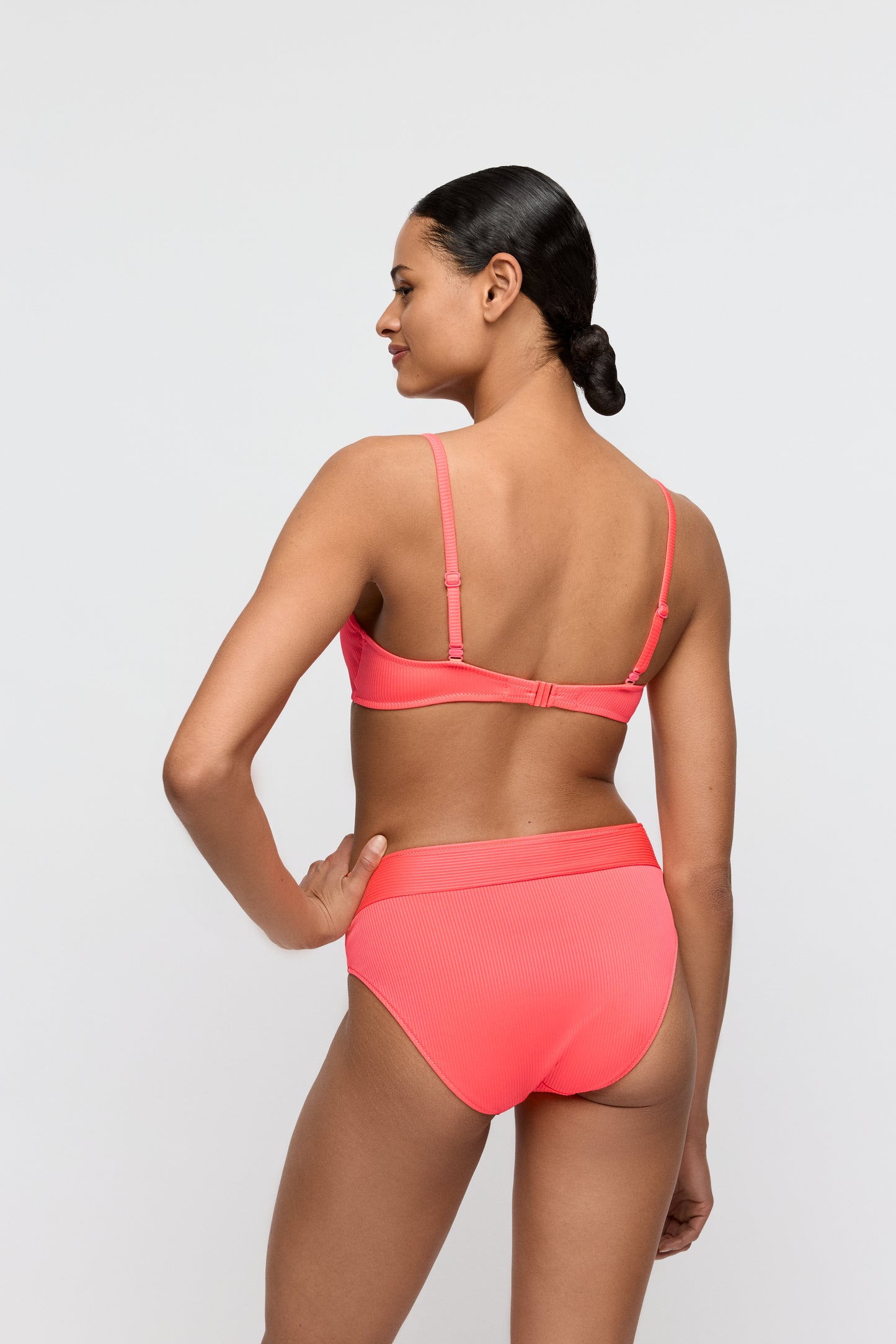 Marie Jo Swim Cassie voorgevormde bikini hartvorm Neon Fiesta