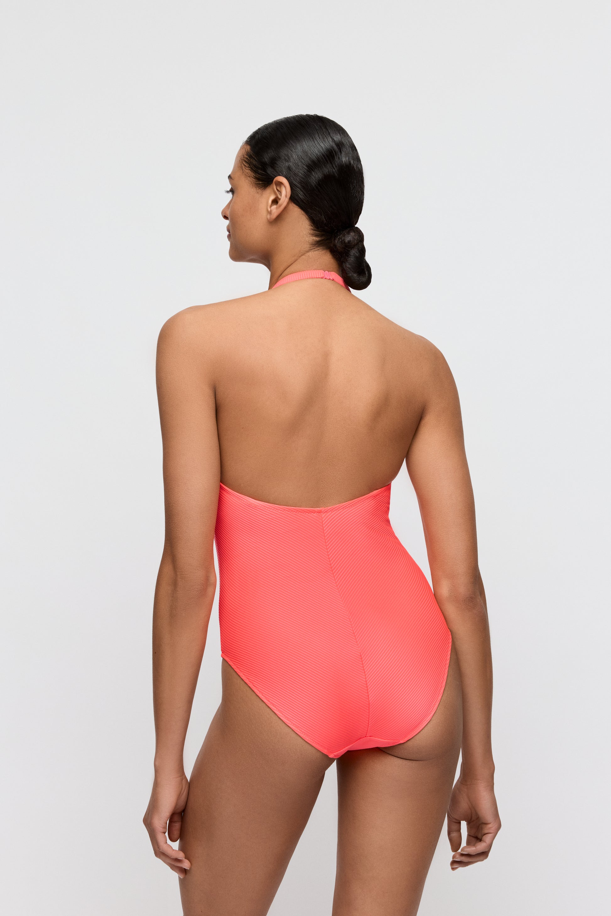 Marie Jo Swim Cassie voorgevormd badpak hartvorm Neon Fiesta