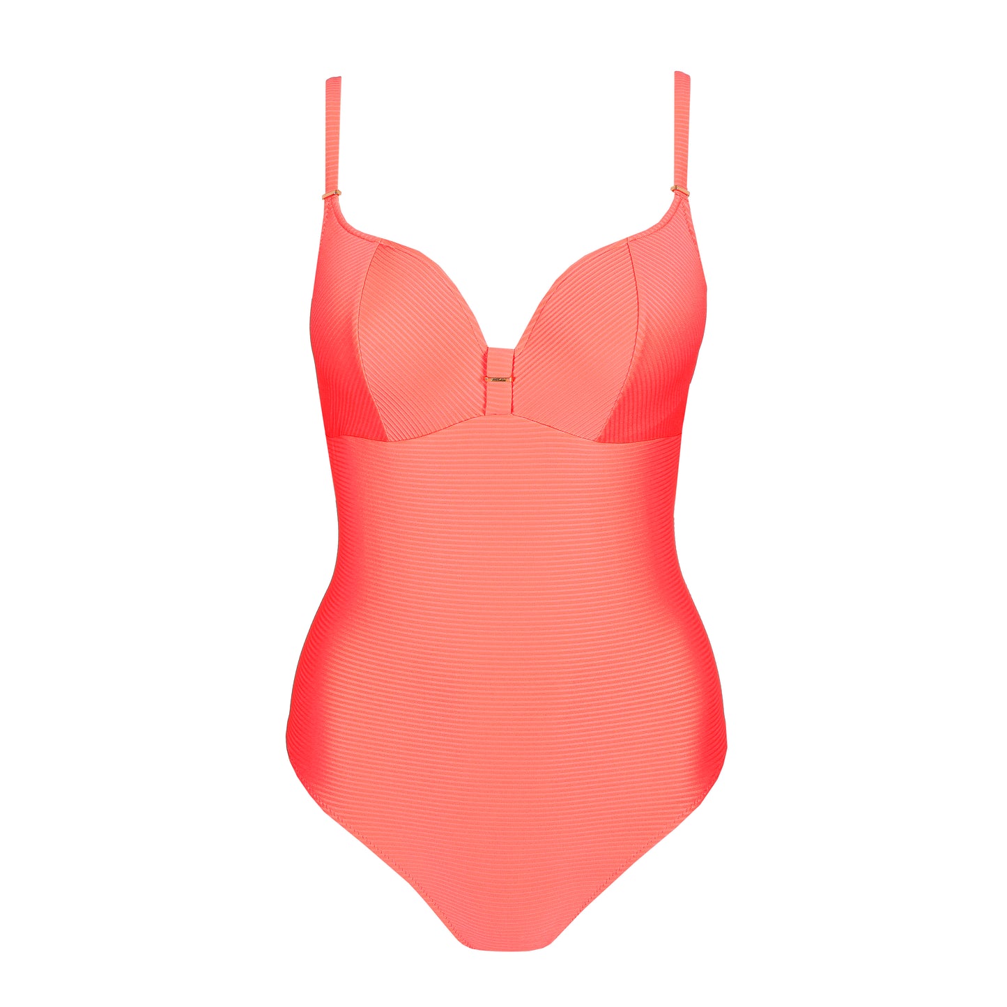 Marie Jo Swim Cassie voorgevormd badpak hartvorm Neon Fiesta