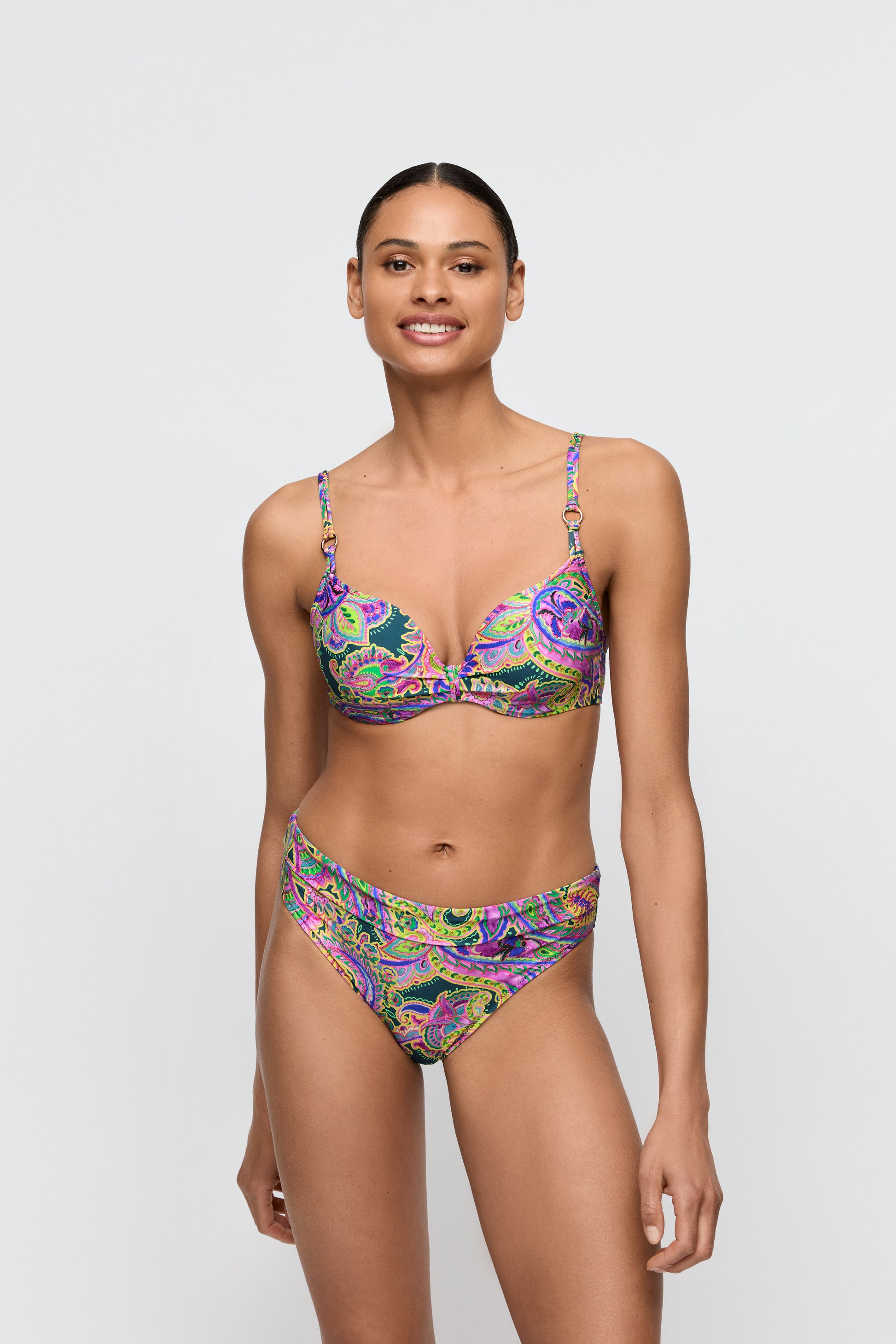Marie Jo Swim Jolise voorgevormde bikini hartvorm Tropical Paisley