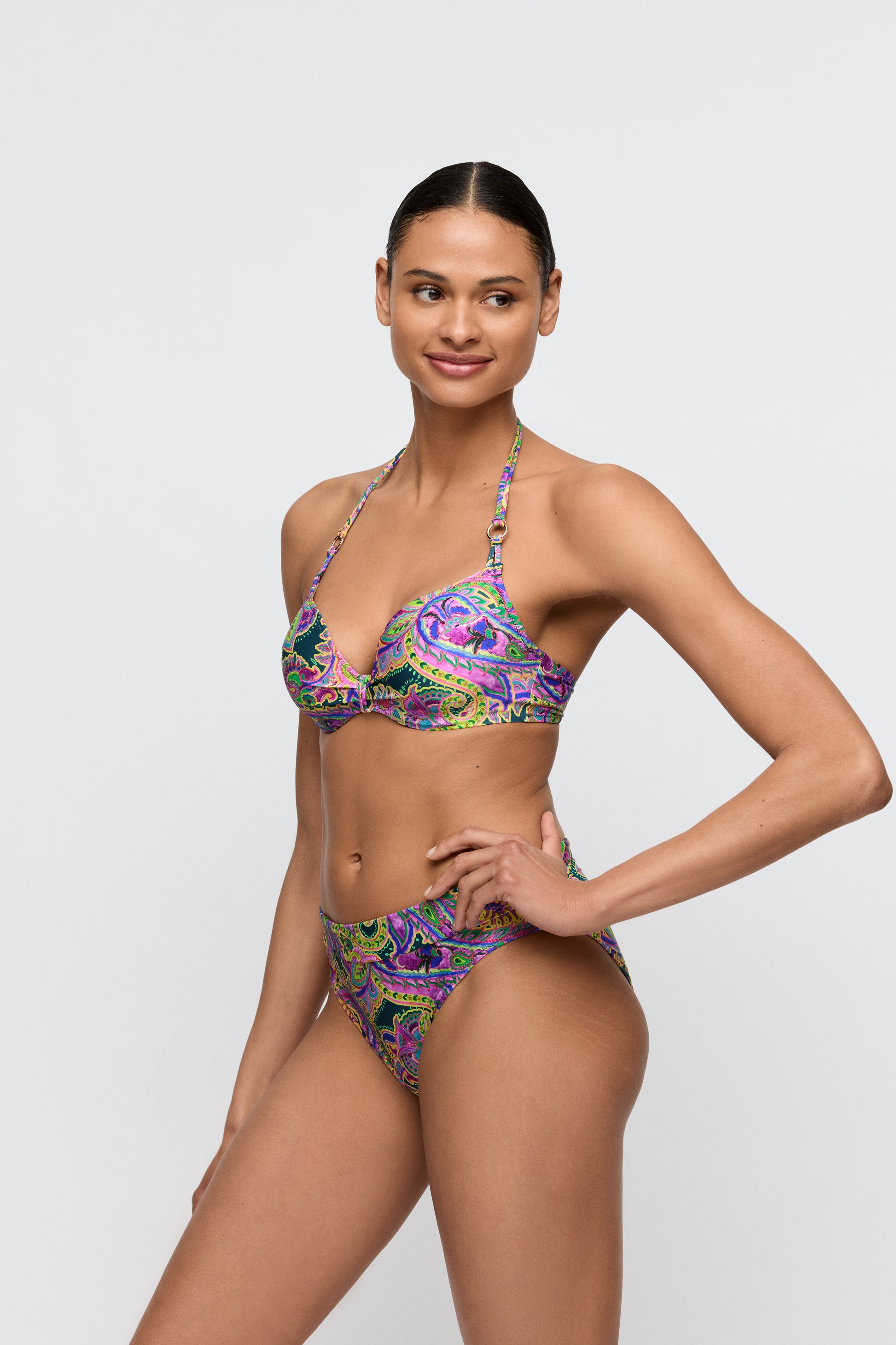 Marie Jo Swim Jolise bikini slip met omslag Tropical Paisley