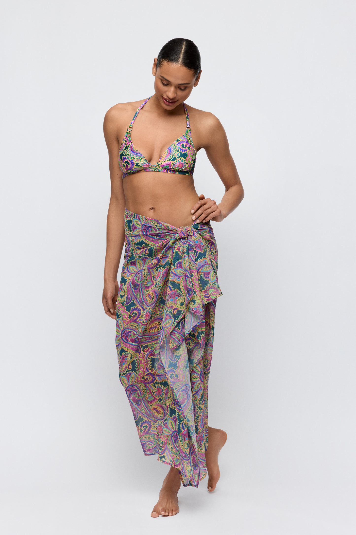 Marie Jo Swim Jolise badmode pareo Tropical Paisley