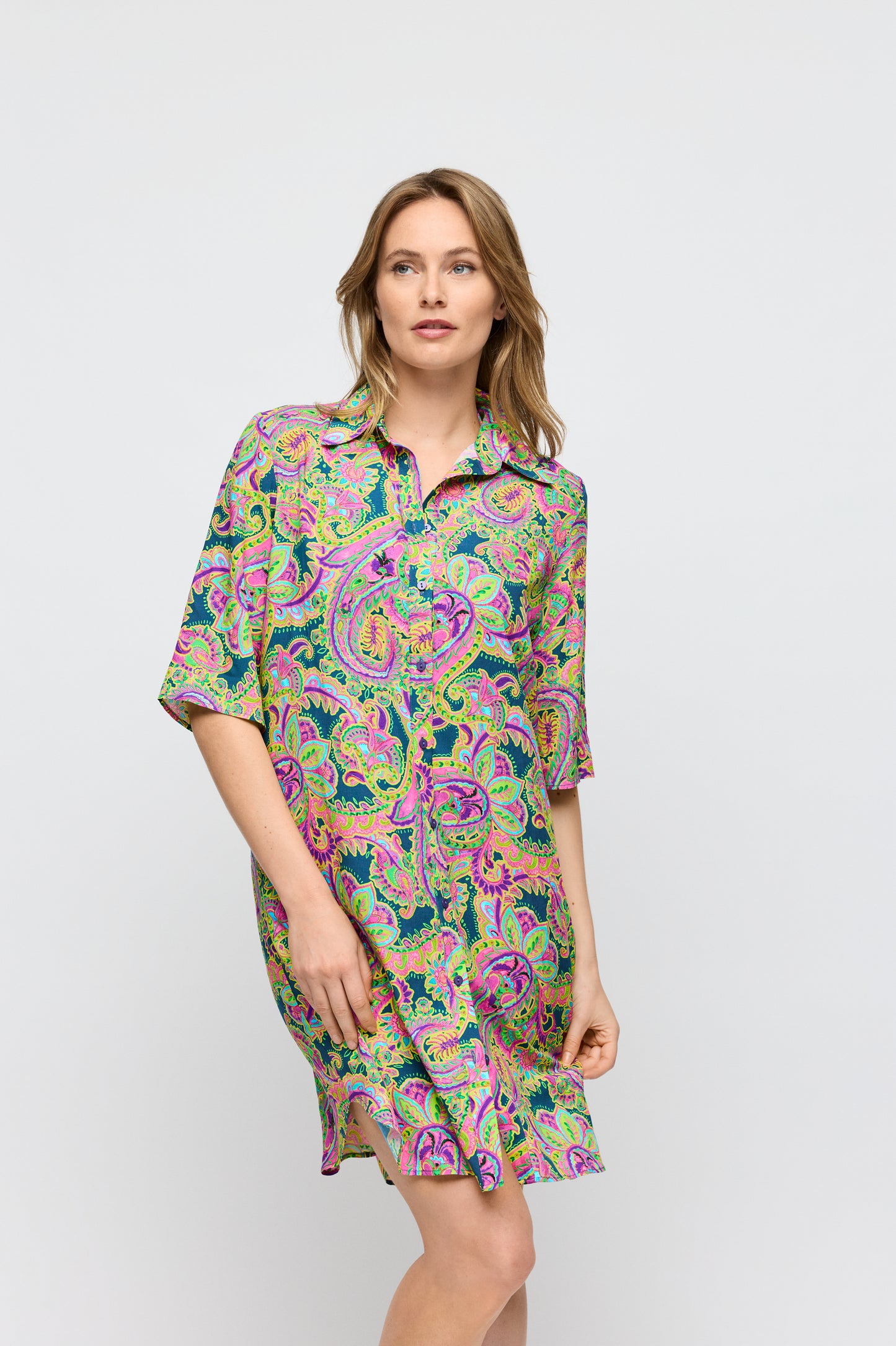 Marie Jo Swim Jolise badmode kort jurkje Tropical Paisley