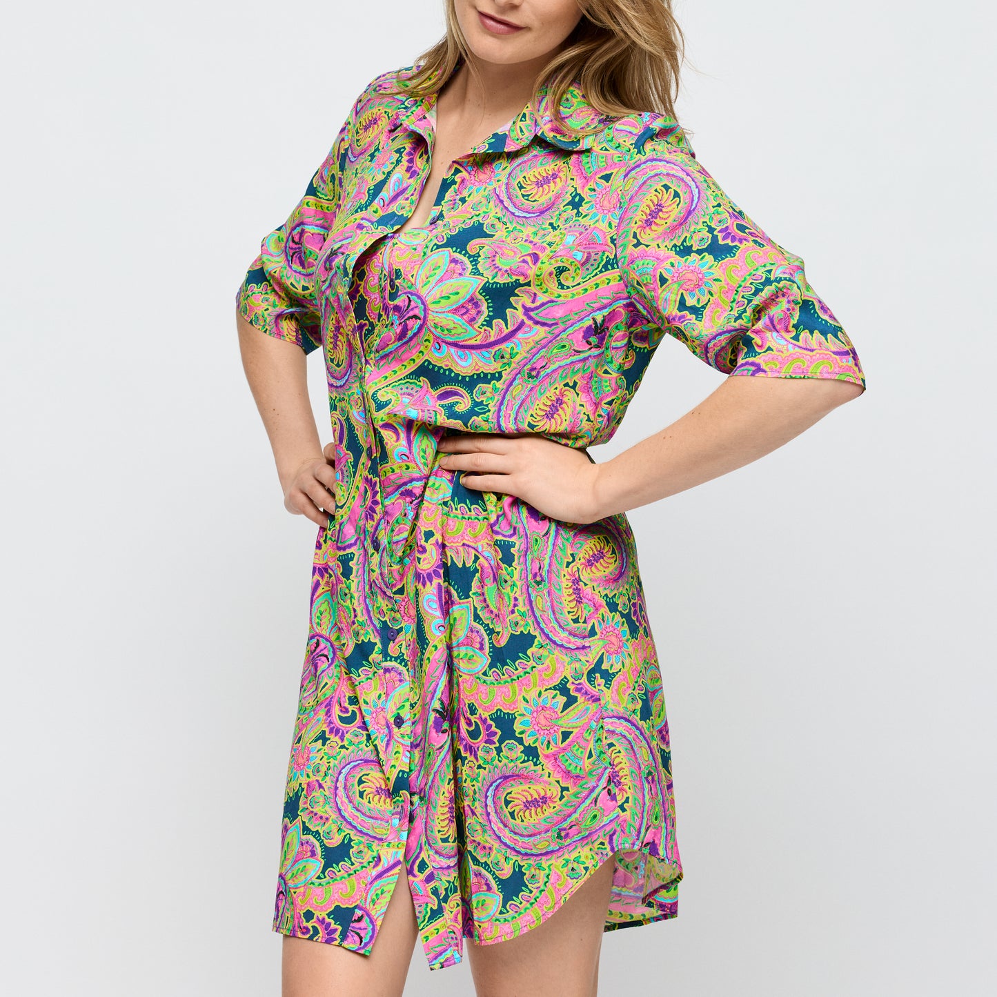 Marie Jo Swim Jolise badmode kort jurkje Tropical Paisley