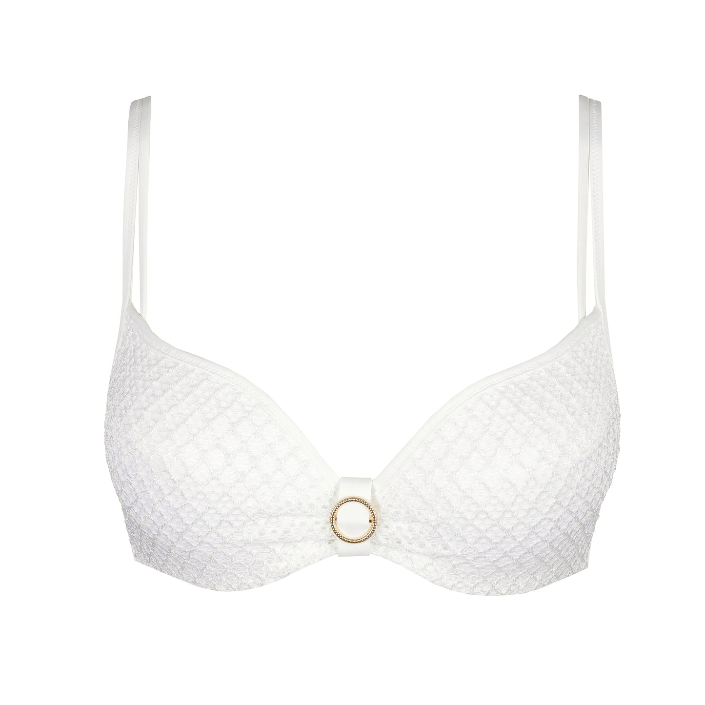 Marie Jo Swim Taleah voorgevormde bikini hartvorm elfin white