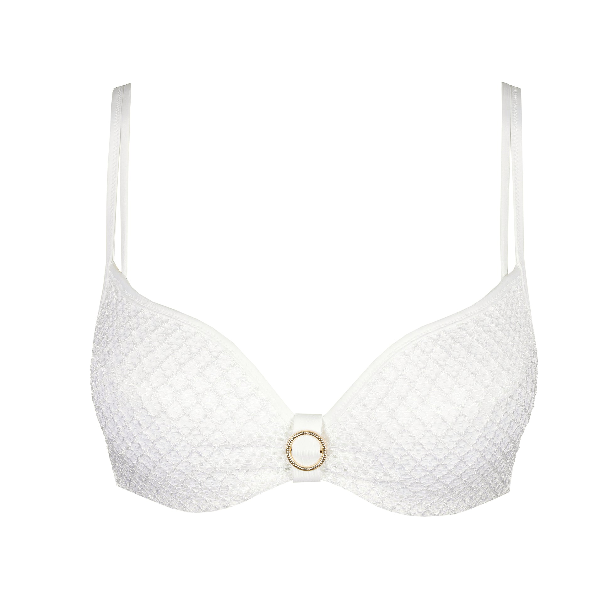 Marie Jo Swim Taleah voorgevormde bikini hartvorm elfin white