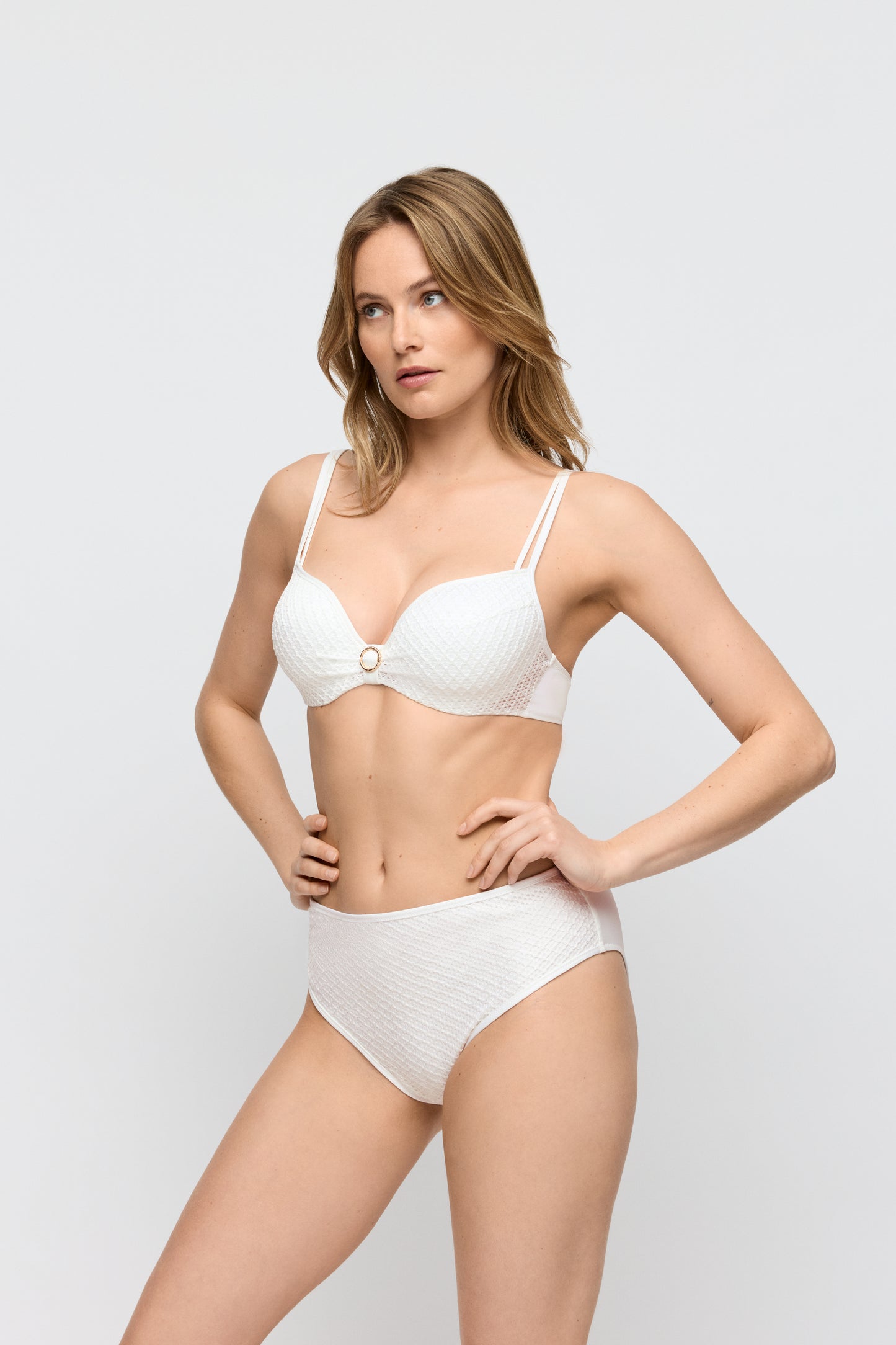 Marie Jo Swim Taleah bikini tailleslip elfin white
