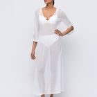 Marie Jo Swim Taleah badmode caftan elfin white