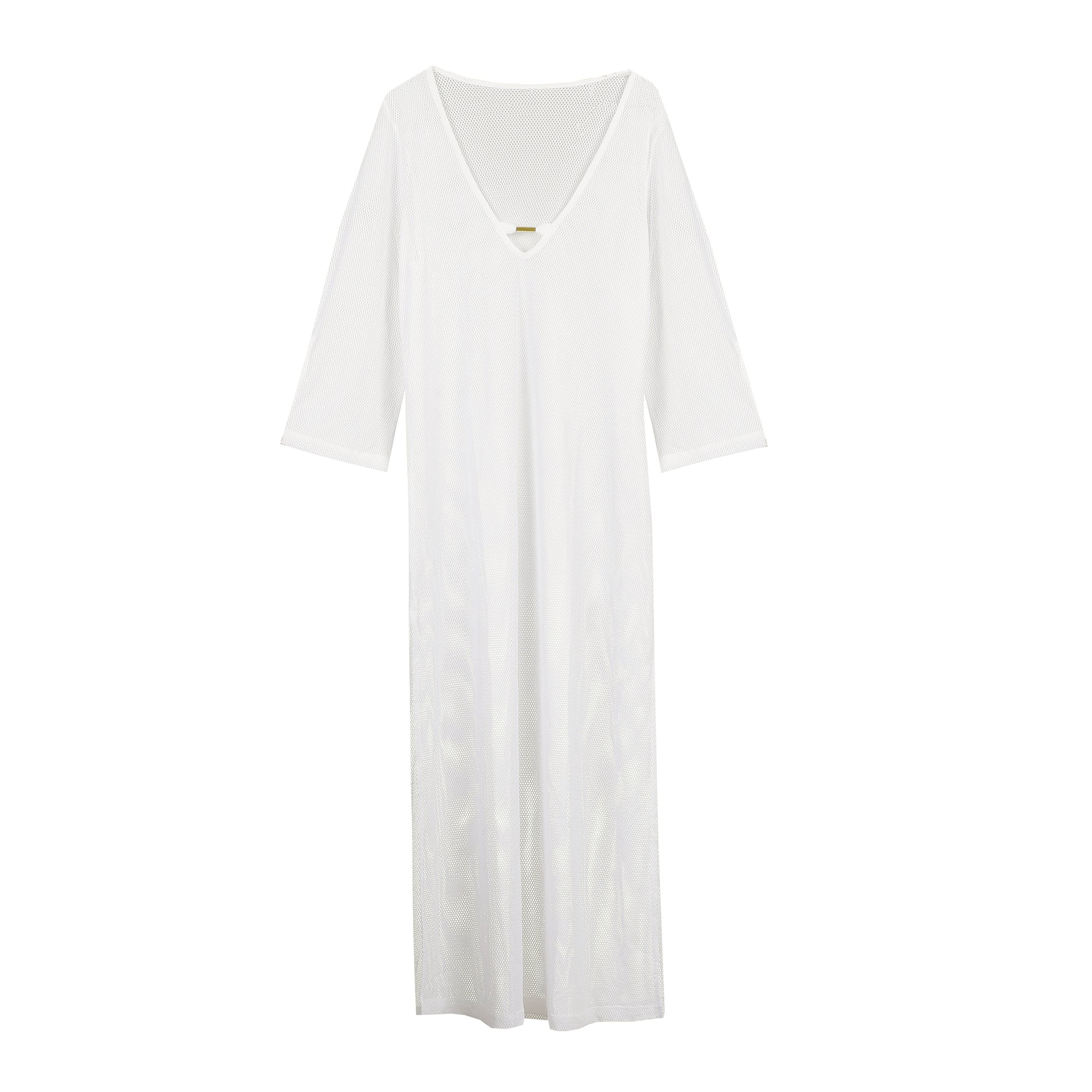 Marie Jo Swim Taleah badmode caftan elfin white