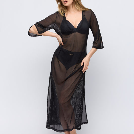 Marie Jo Swim Hello sunset badmode caftan zwart