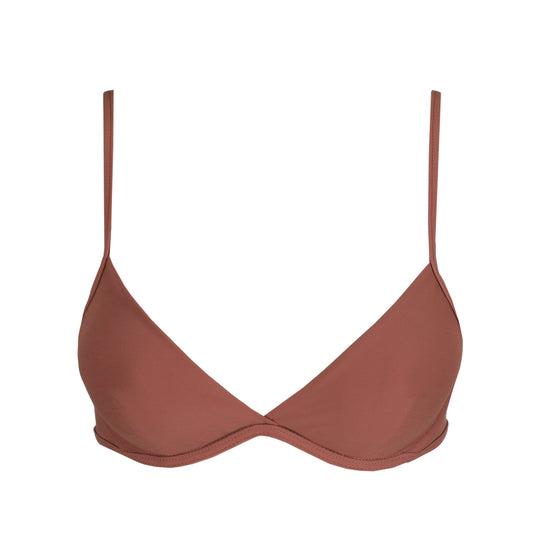 Sarda Tau bralette flexi wire Red Copper