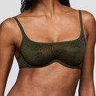 Sarda Asin bralette flexi wire forest