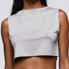 Sarda Sifan tank top Silver Metal