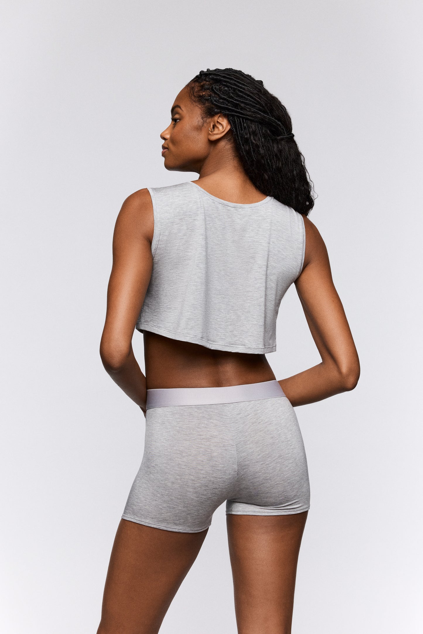 Sarda Sifan tank top Silver Metal