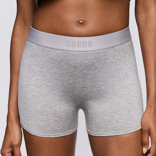 Sarda Sifan biker shorts Silver Metal