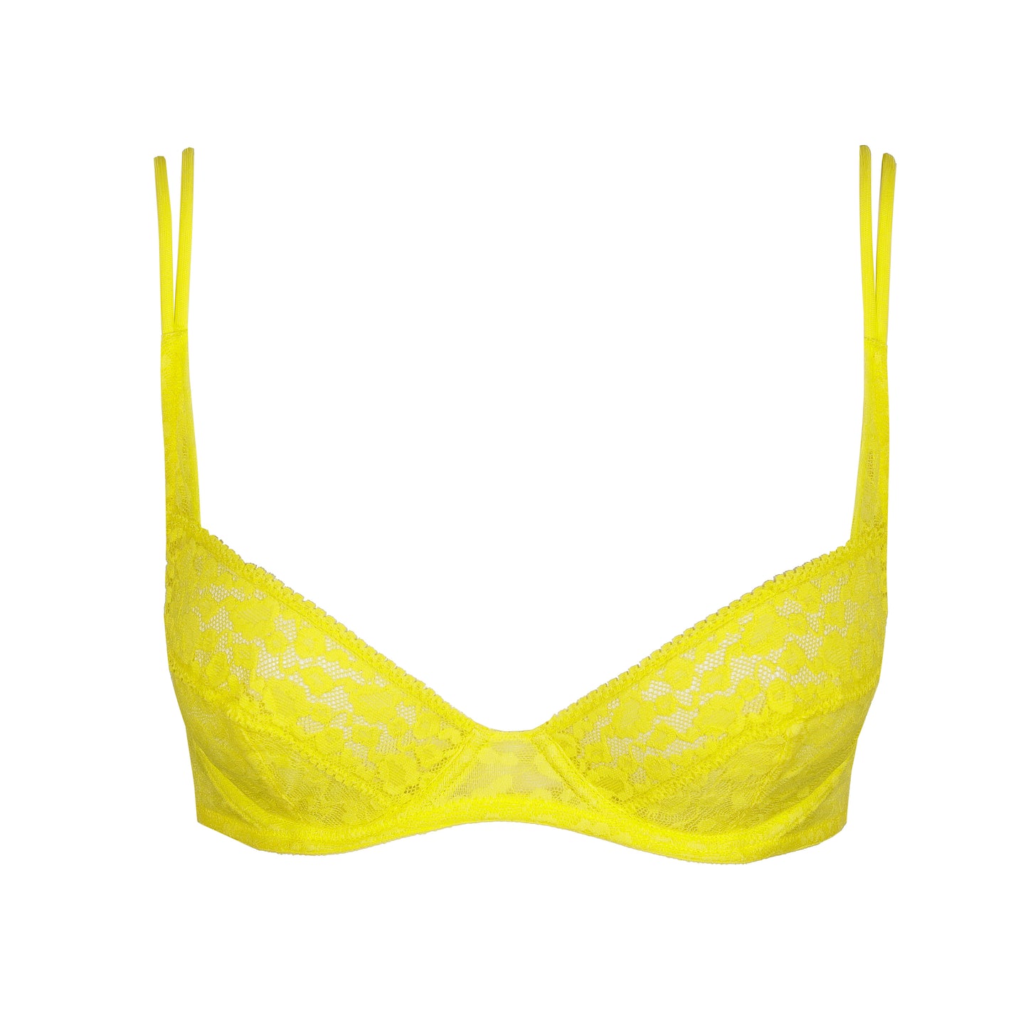 Sarda Cid plunge bh Yellow Gummy
