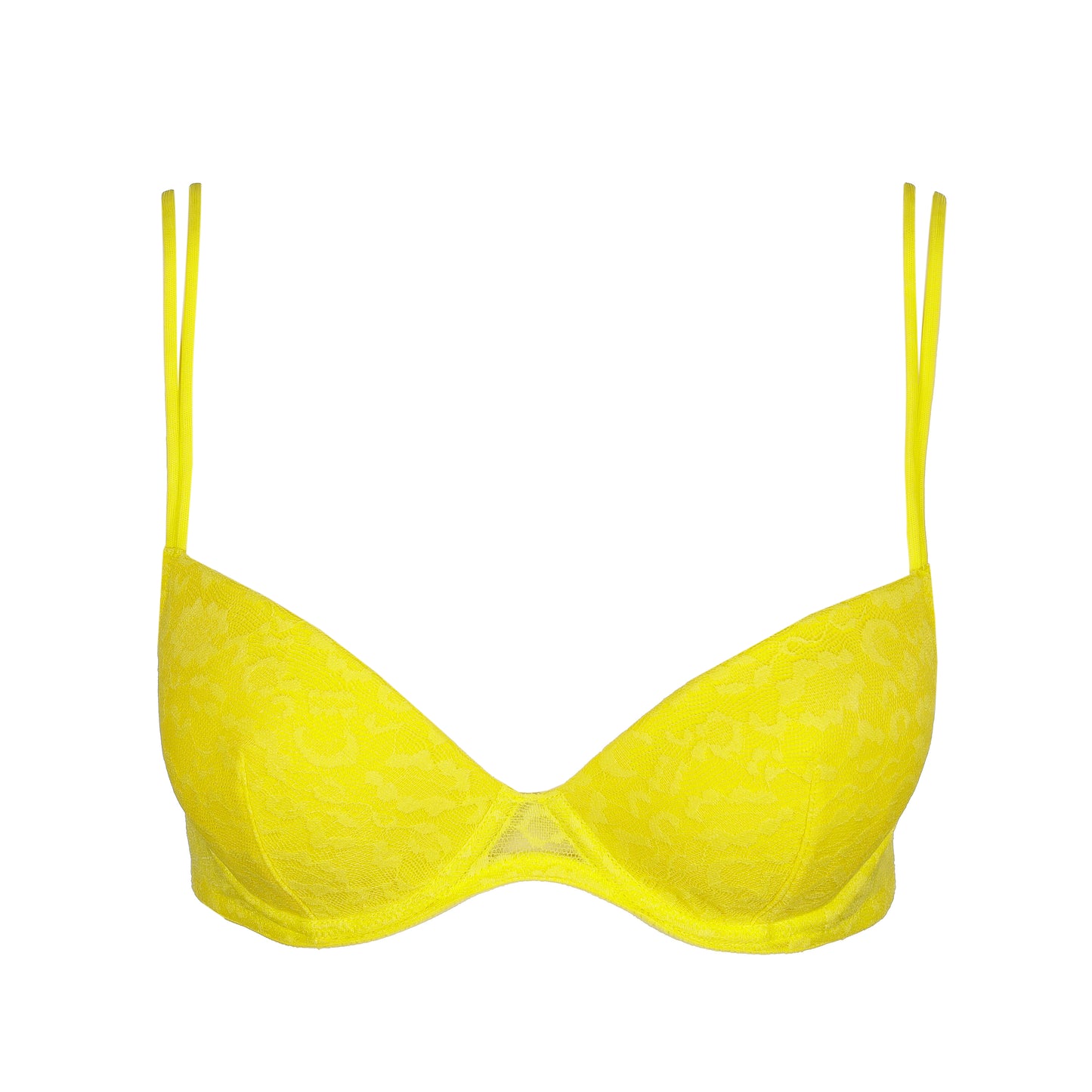 Sarda Cid voorgevormde plunge bh Yellow Gummy