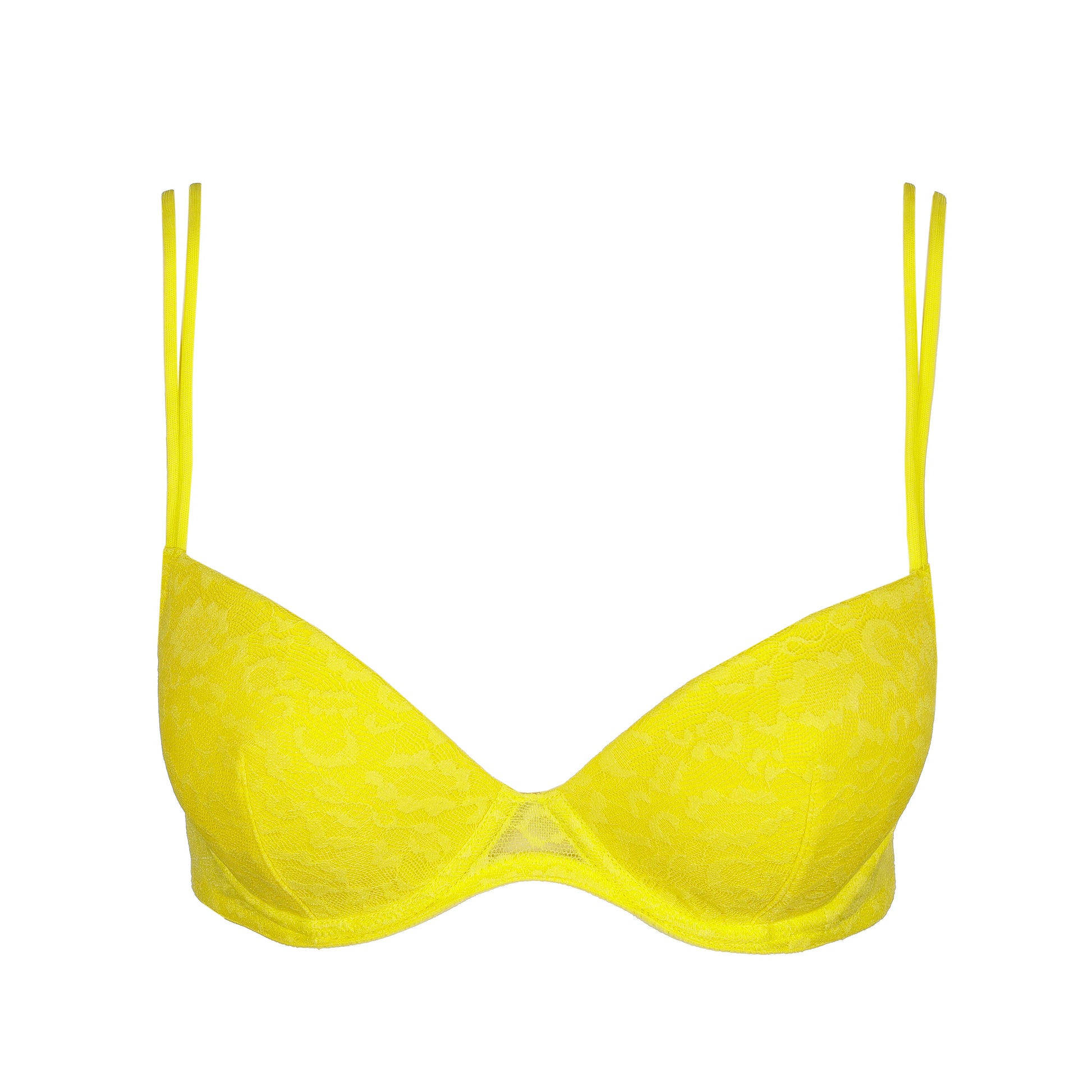 Sarda Cid voorgevormde plunge bh Yellow Gummy