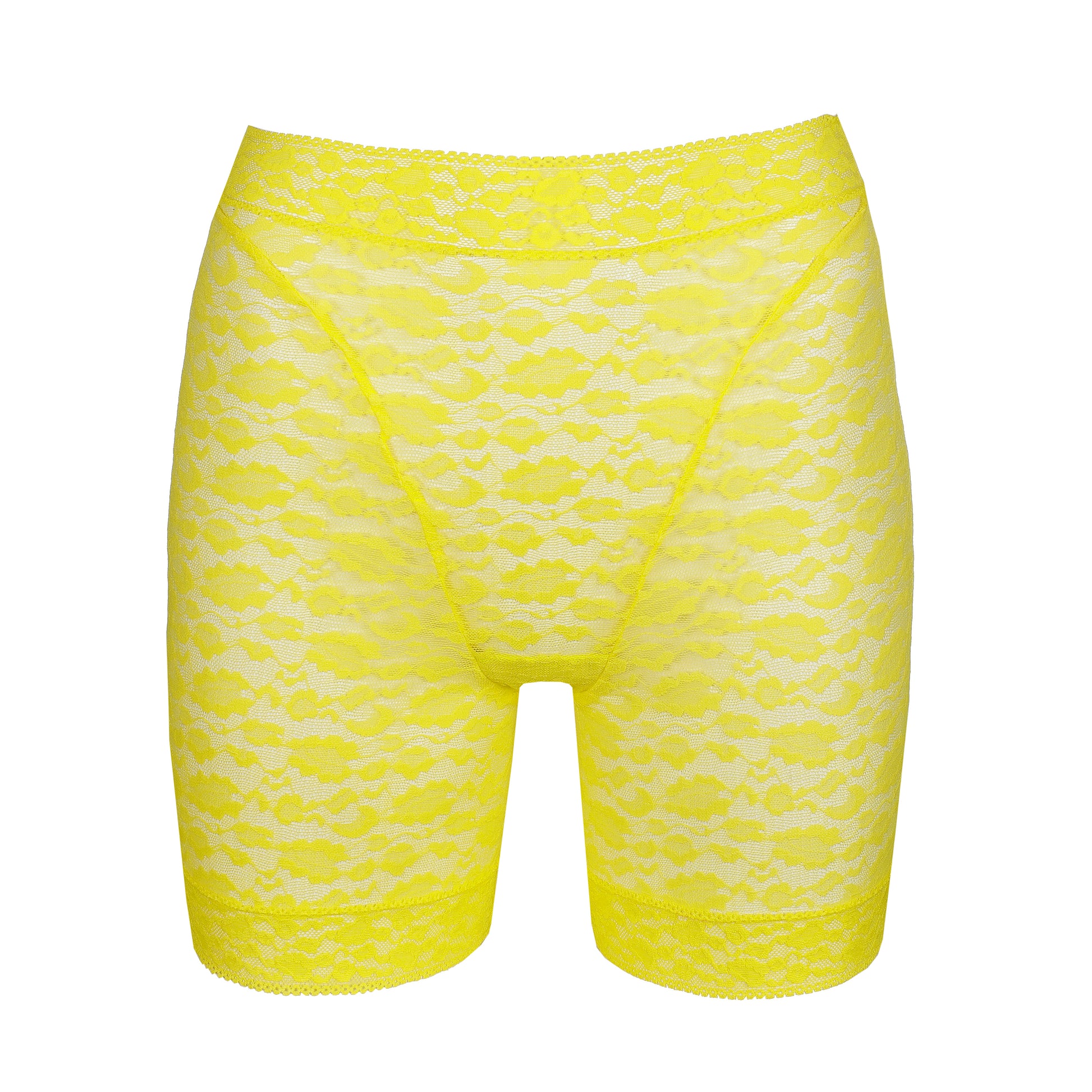 Sarda Cid biker shorts Yellow Gummy