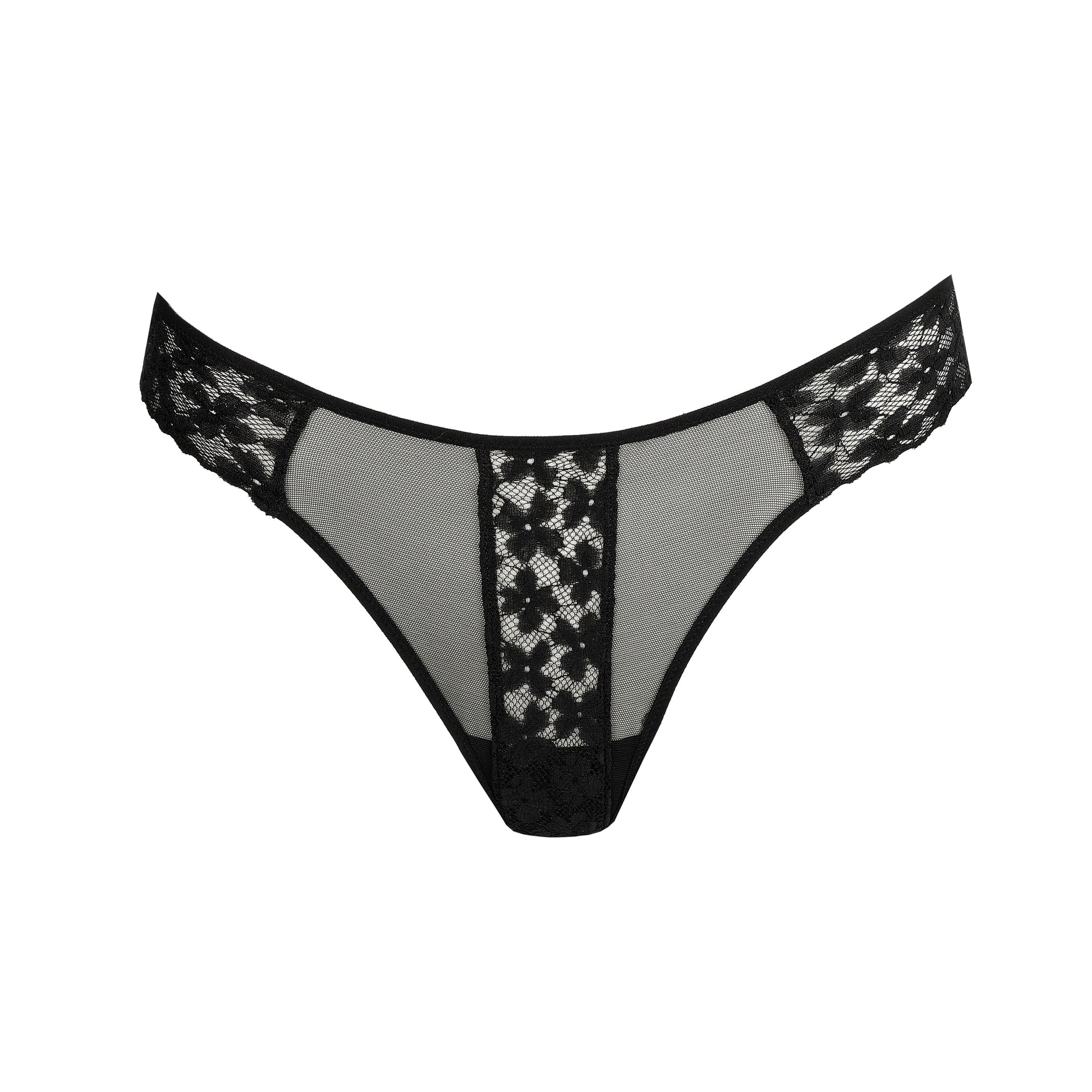 Sarda Ariarne Italiaanse slip zwart