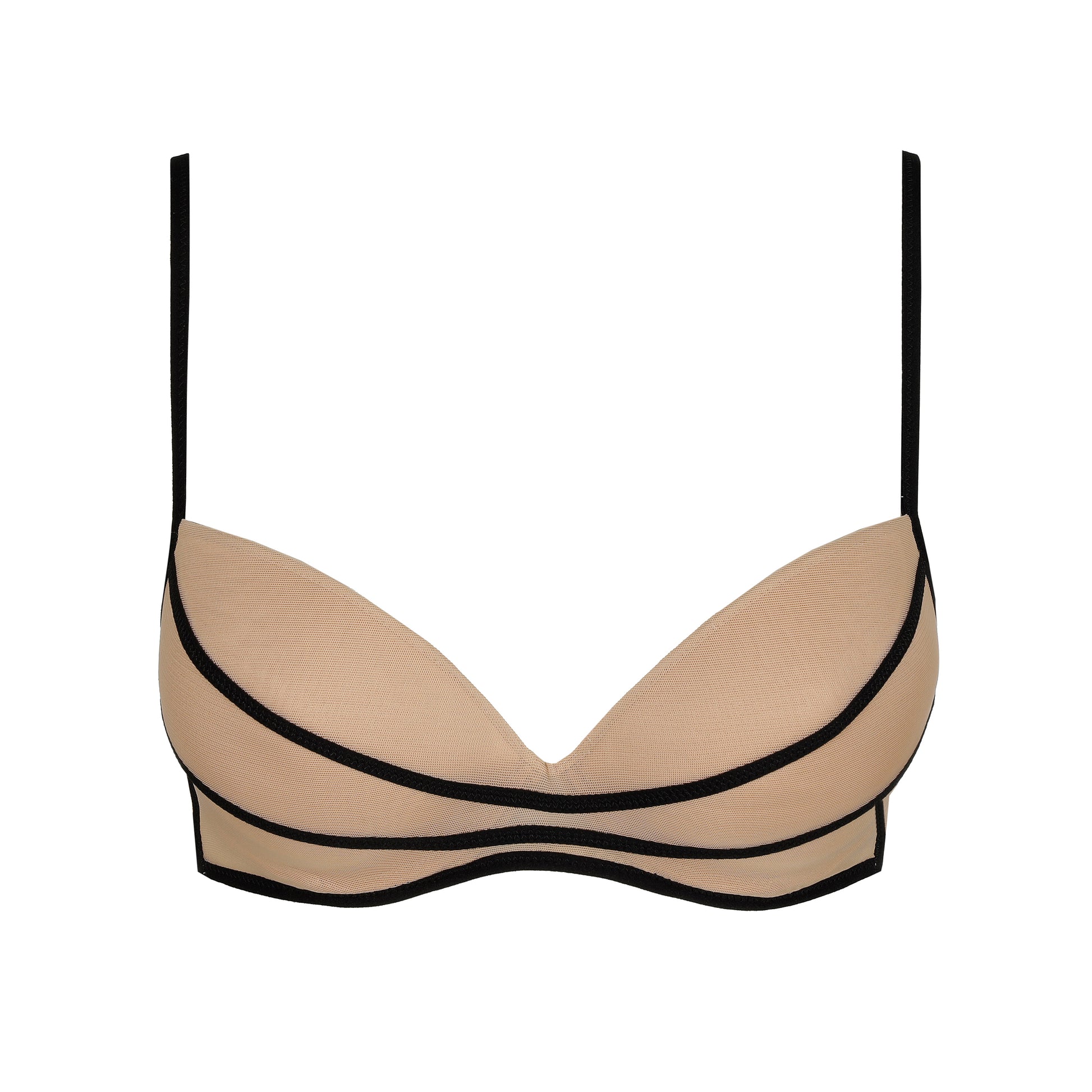 Sarda Yulimar voorgevormde plunge bh zwart