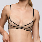 Sarda Yulimar voorgevormde plunge bh zwart