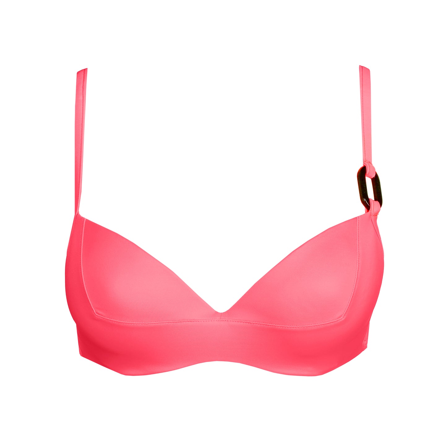 Sarda Swim Buchanan voorgevormde plunge bikinitop Neon Fiesta