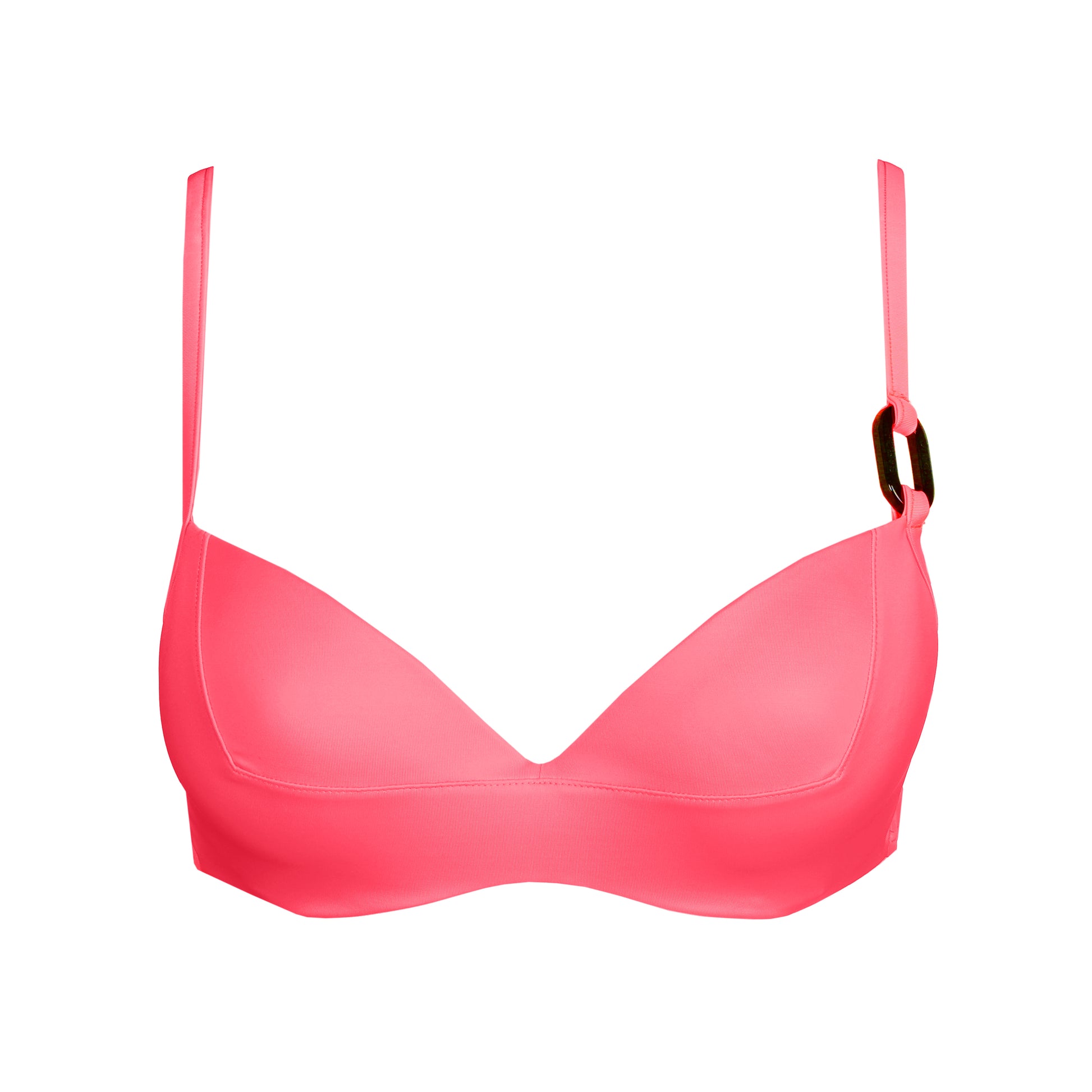 Sarda Swim Buchanan voorgevormde plunge bikinitop Neon Fiesta