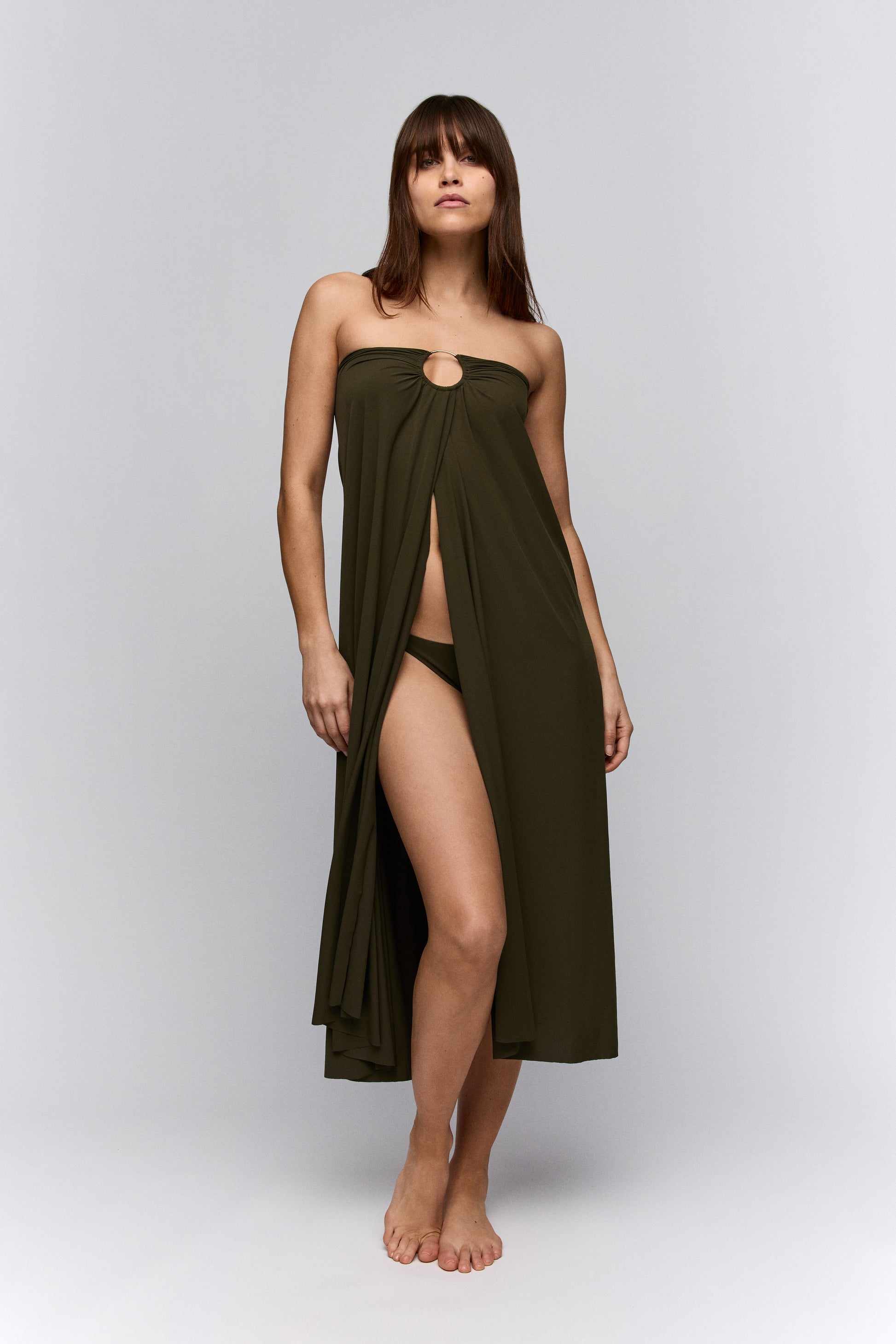 Sarda Swim Lita brazilian bikinislip olive green