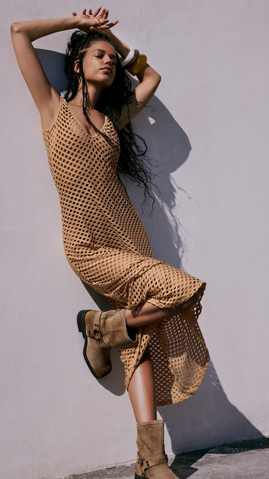 Sarda Swim Holt badmode lange jurk safari