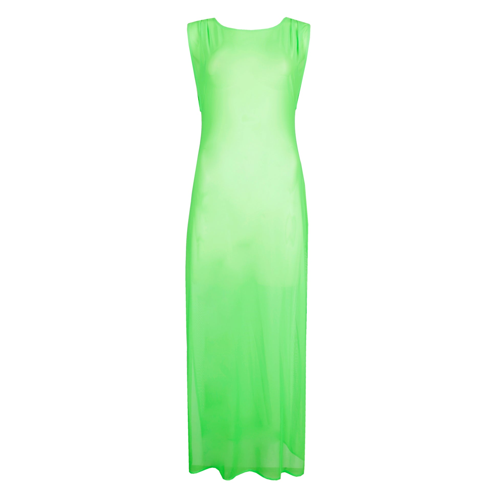Sarda Swim Sha badmode lange jurk neon