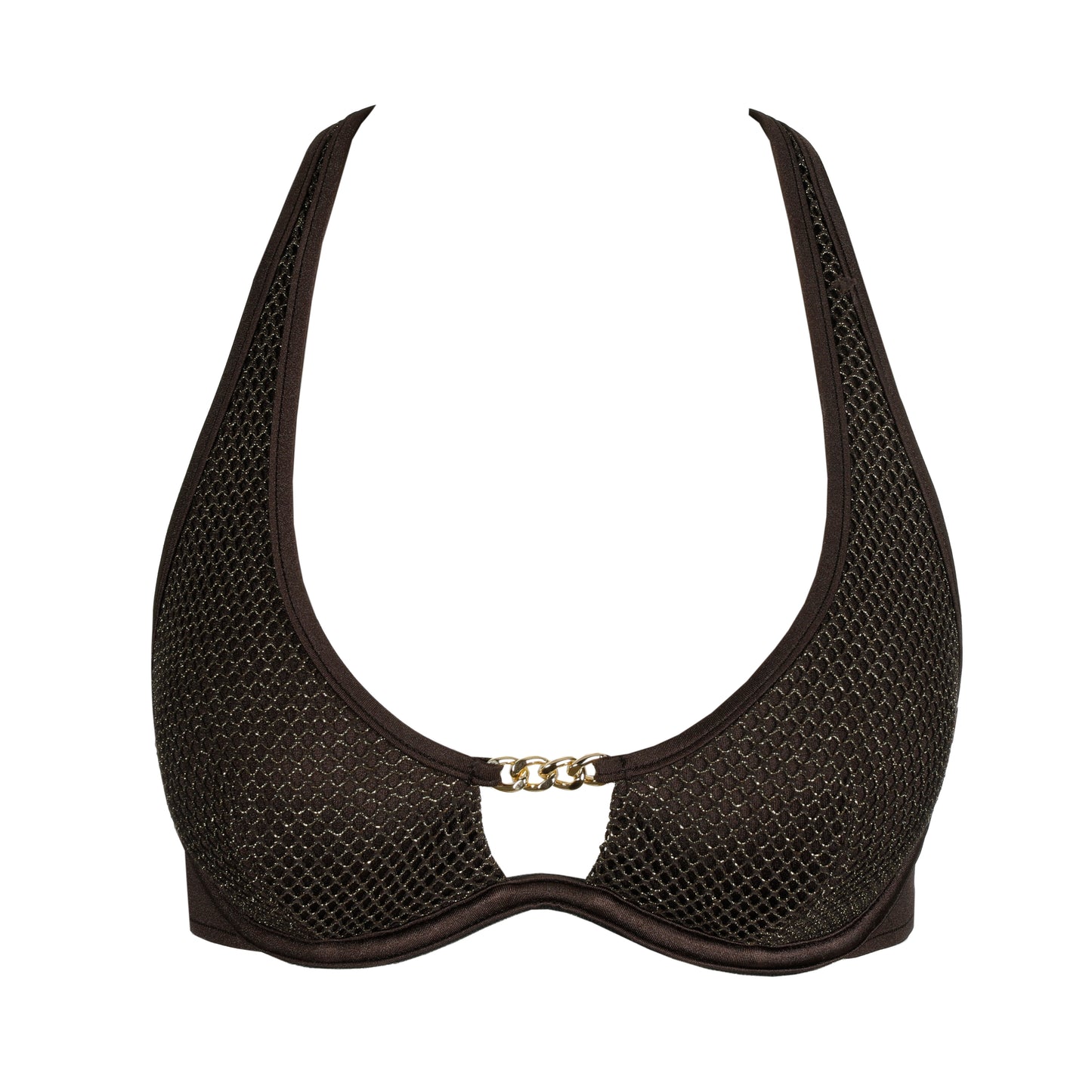 Sarda Swim Janja flexi wire bikinitop chocolade
