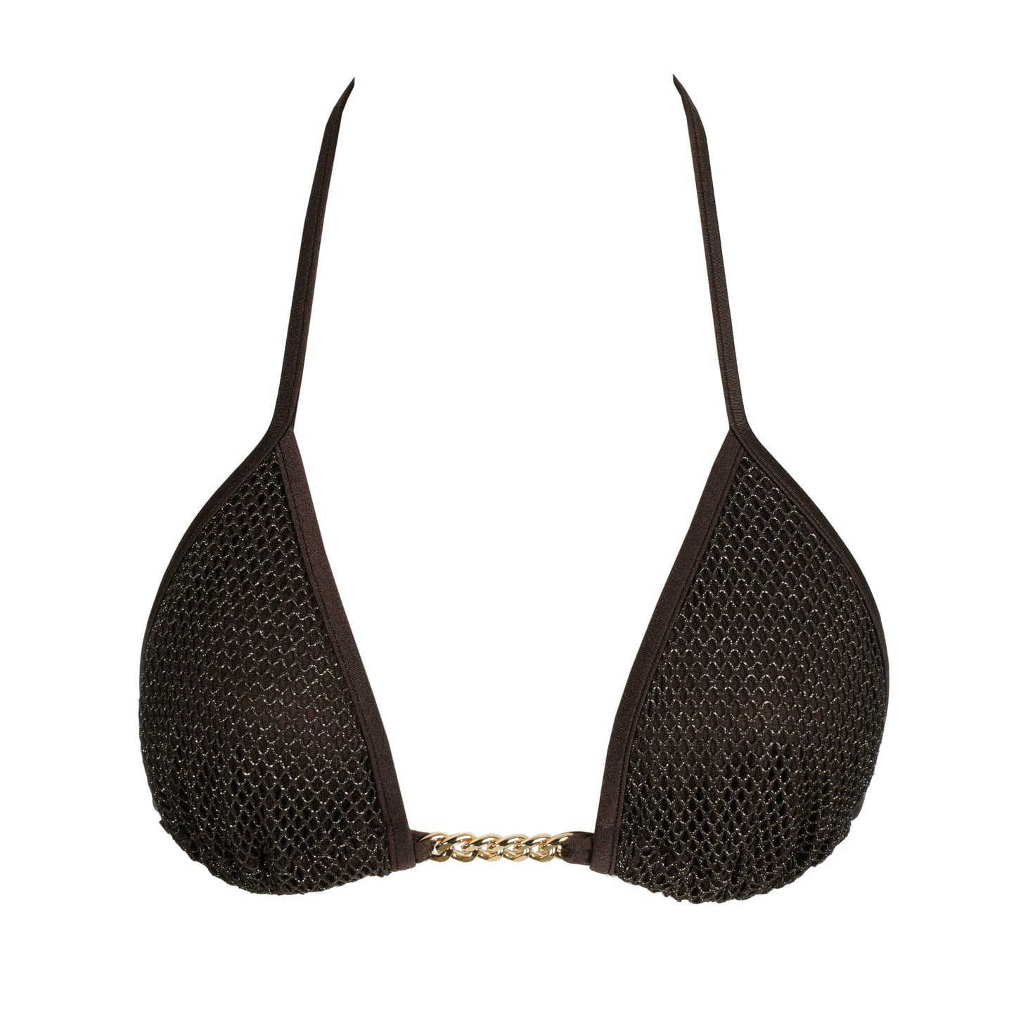 Sarda Swim Janja mini triangel bikinitop chocolade