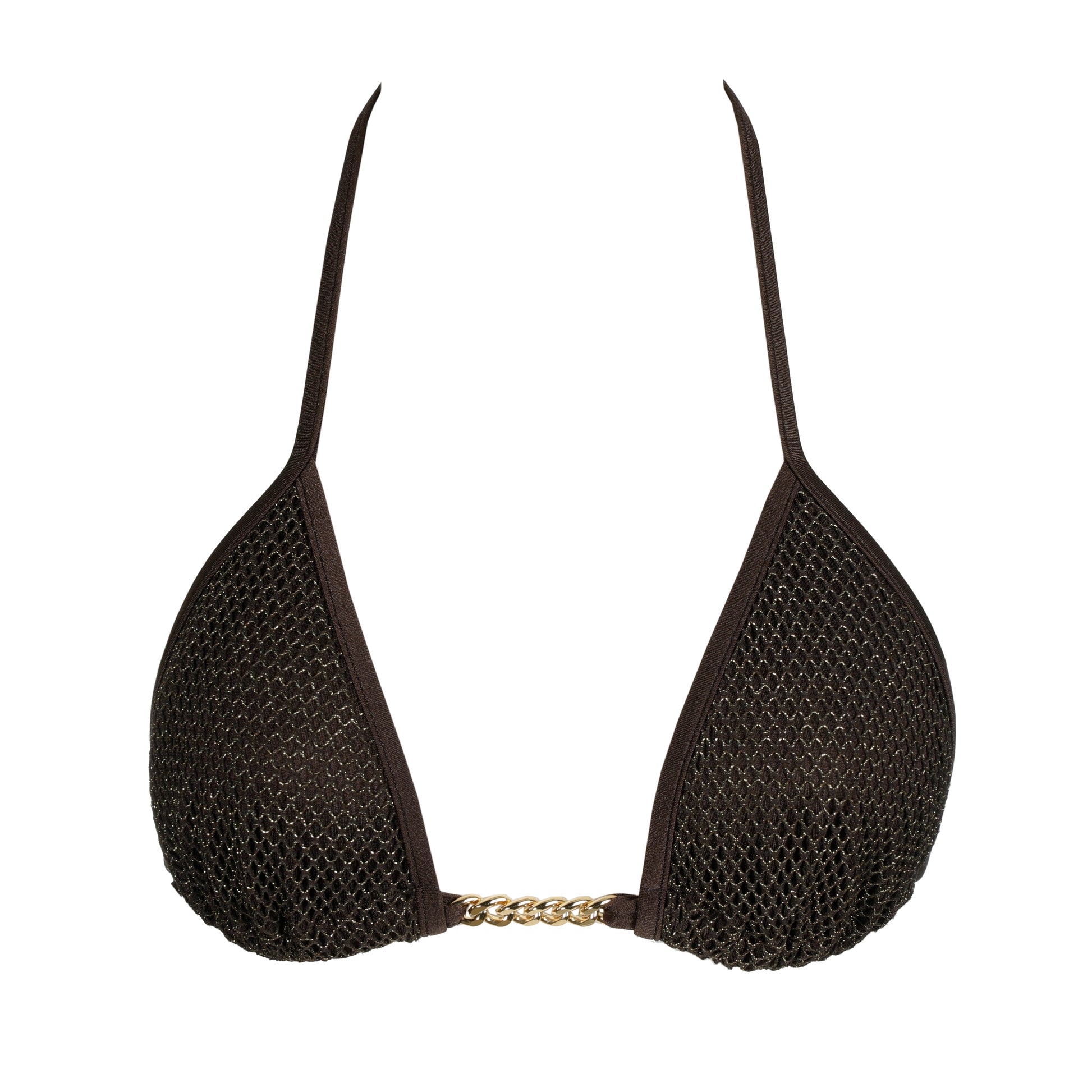 Sarda Swim Janja mini triangel bikinitop chocolade