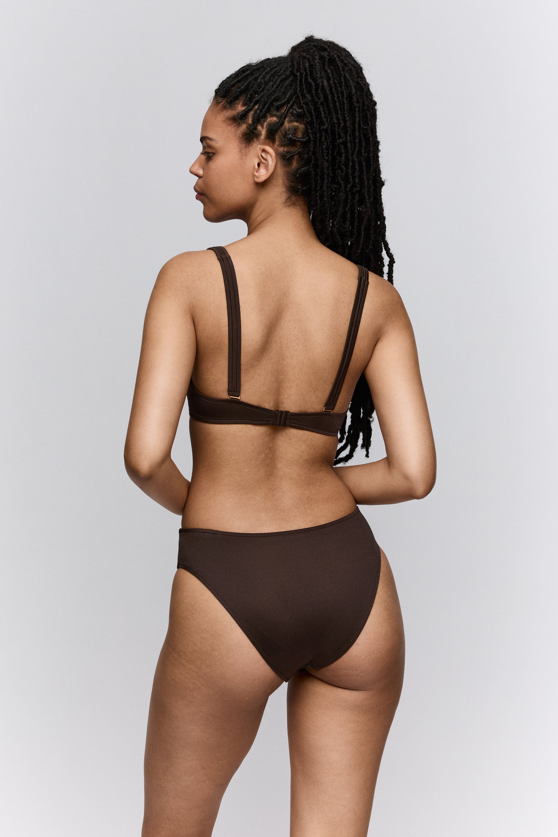 Sarda Swim Janja bikini tailleslip chocolade