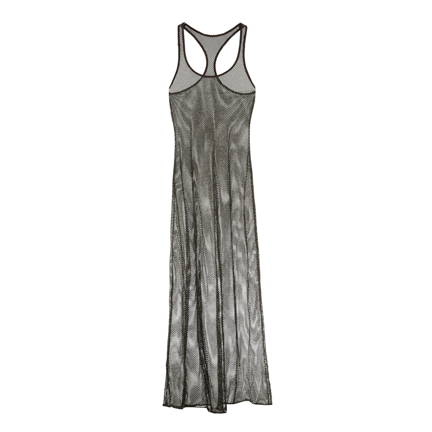 Sarda Swim Janja badmode lange jurk chocolade